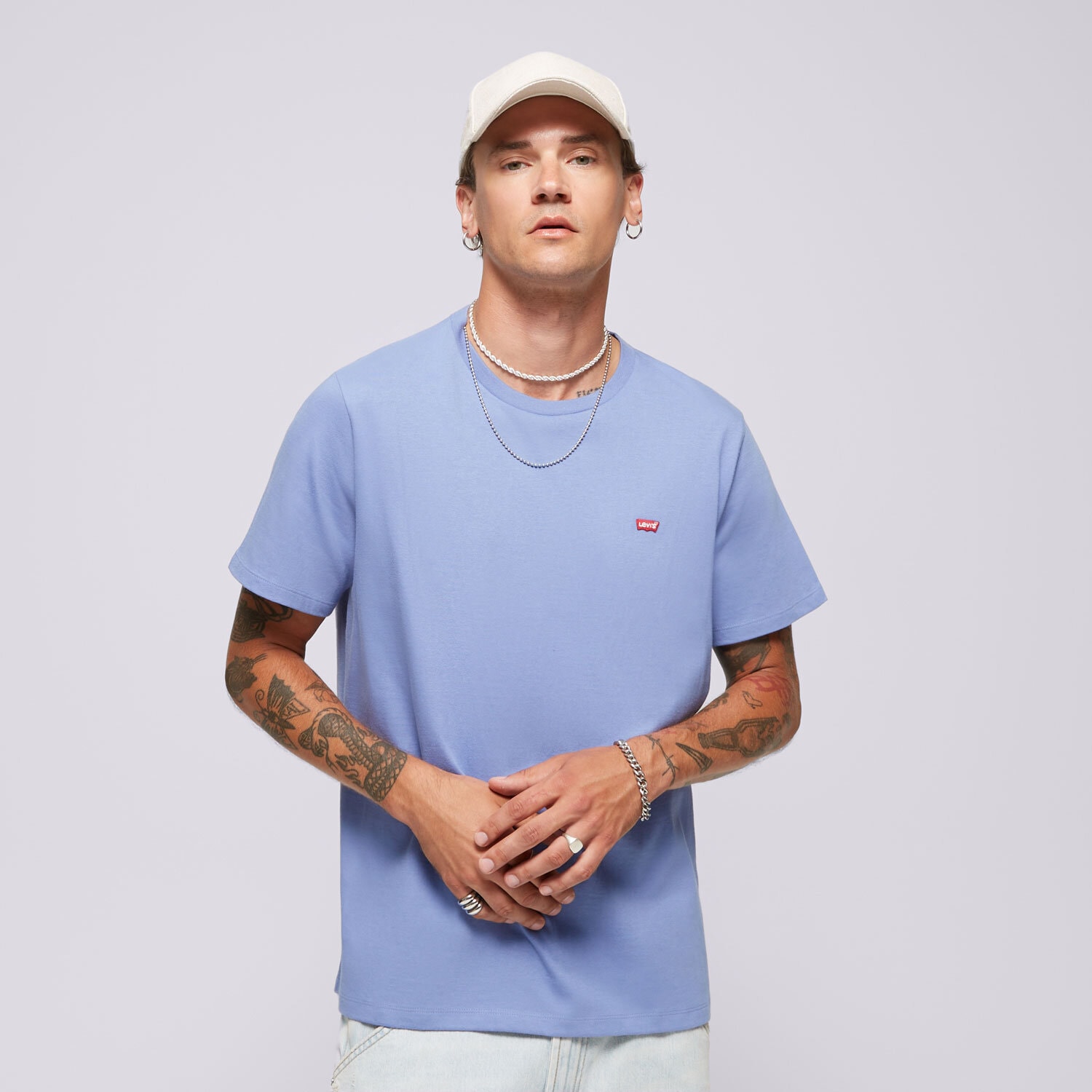 Bărbați tricou LEVI'S TRICOU SS ORIGINAL HM TEE 56605-0228 Albastru