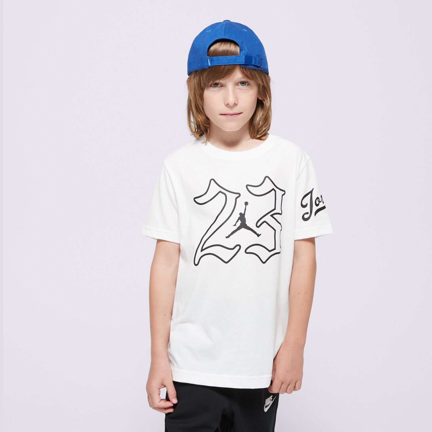 Copii tricou JORDAN TRICOU JDB MVP JUMPMAN 23 SS TEE BOY 95D154-001 Alb