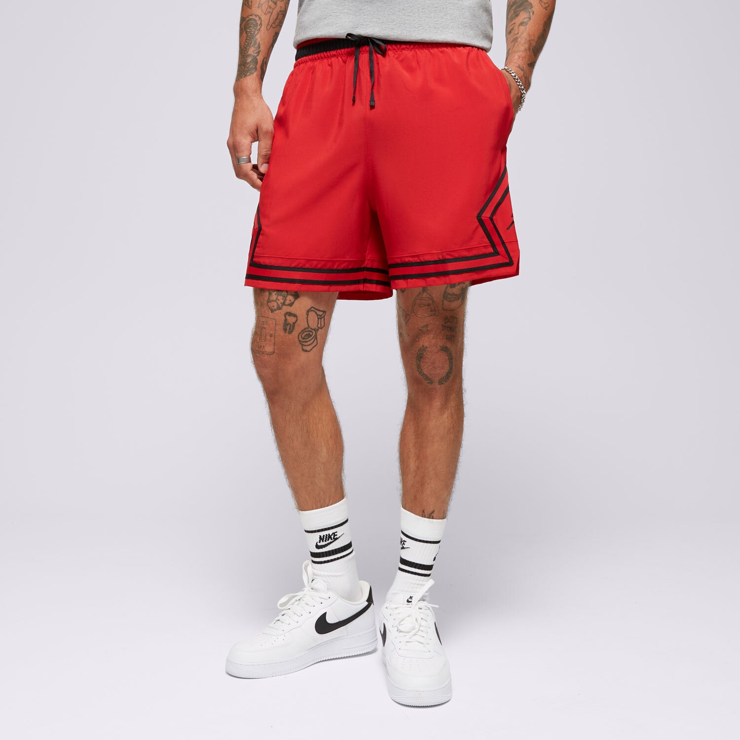 Femei pantaloni scurți PANTALONI SCURȚI M JORDAN DF SPRT WVN DMND SHORT FQ2989-687 Roșu
