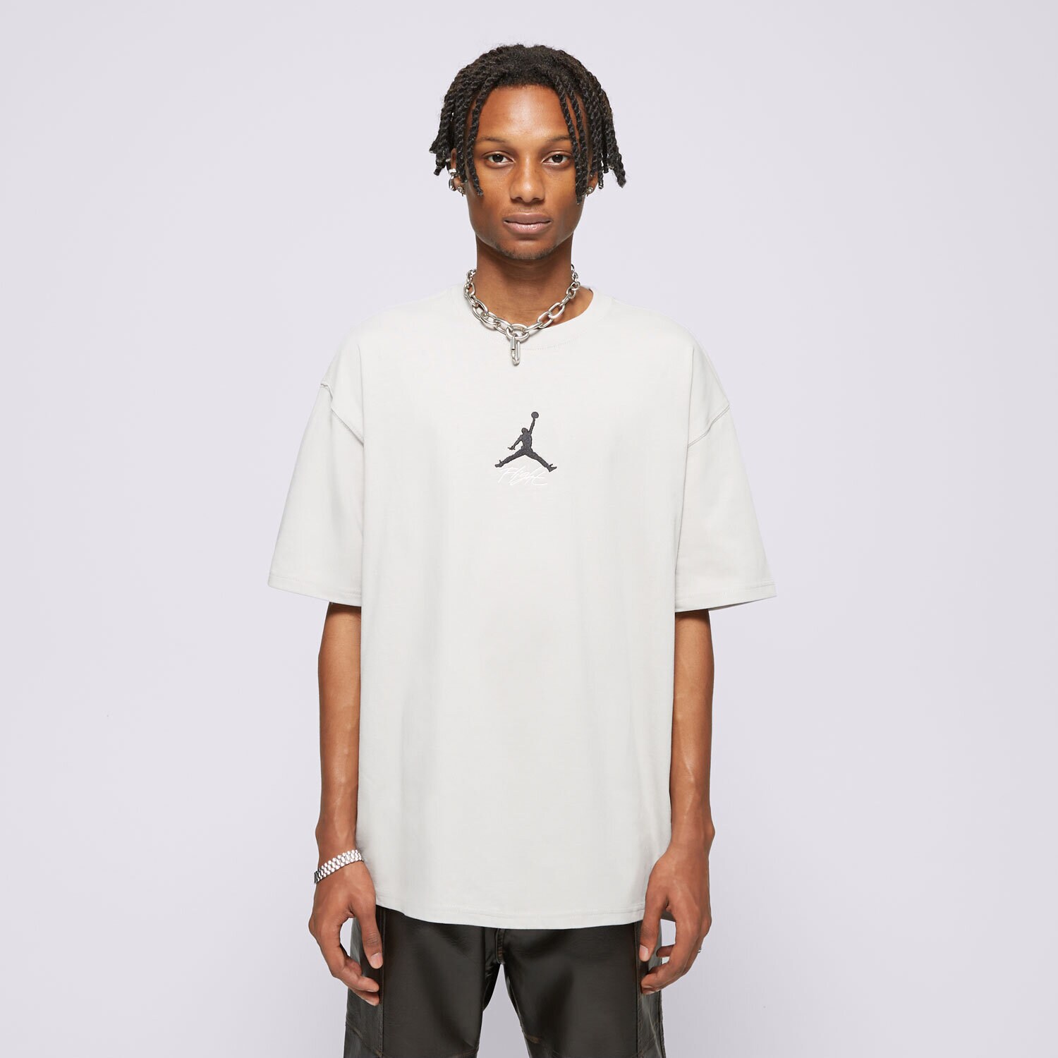 Bărbați tricou NIKE TRICOU BKN M NK CTS STMT JDN SS TEE NBA HF5428-014 Gri