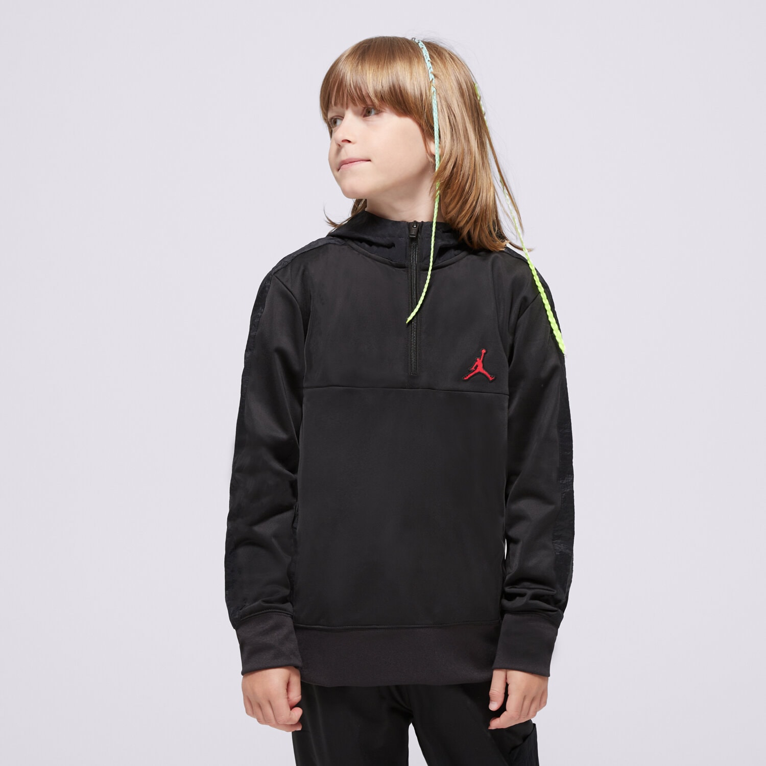 Copii tricou JORDAN SET WVN PNL CRGO OH SUIT BLK/RED B 95D036-023 Negru