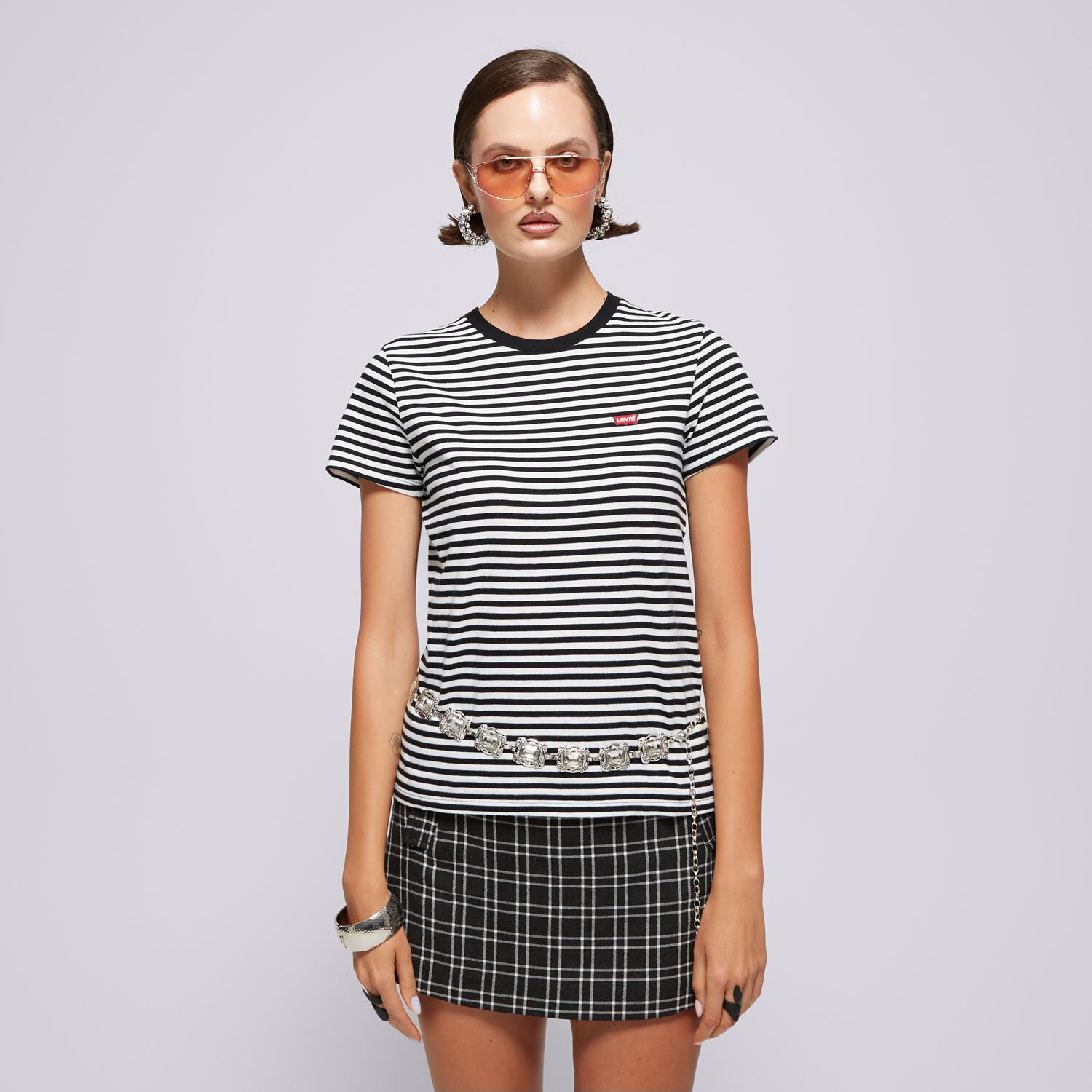 Femei tricou LEVI'S TRICOU PERFECT TEE 39185-0087 Gri