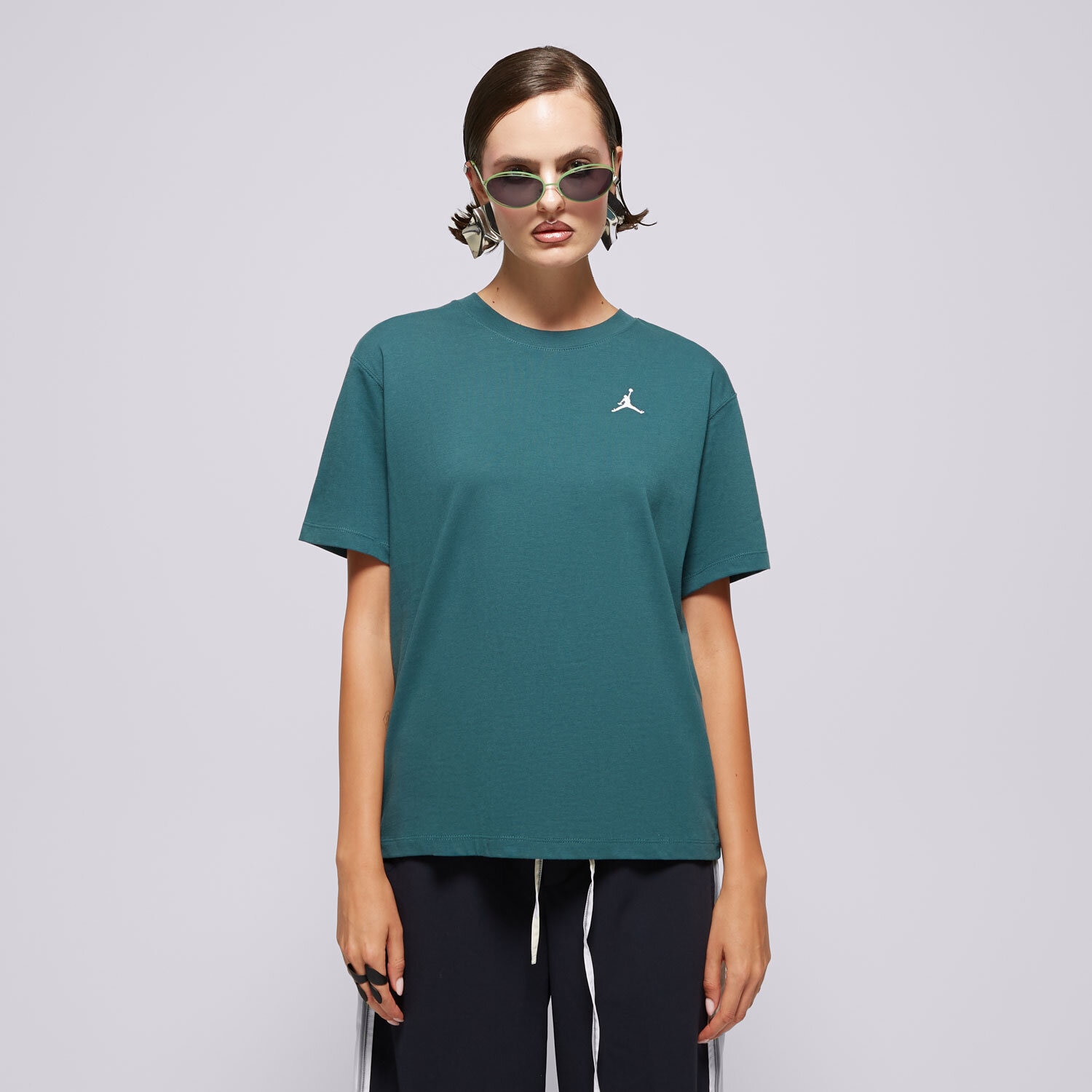 Femei tricou TRICOU W JORDAN ESSEN GF TEE CORE 23 FN4500-366 Verde