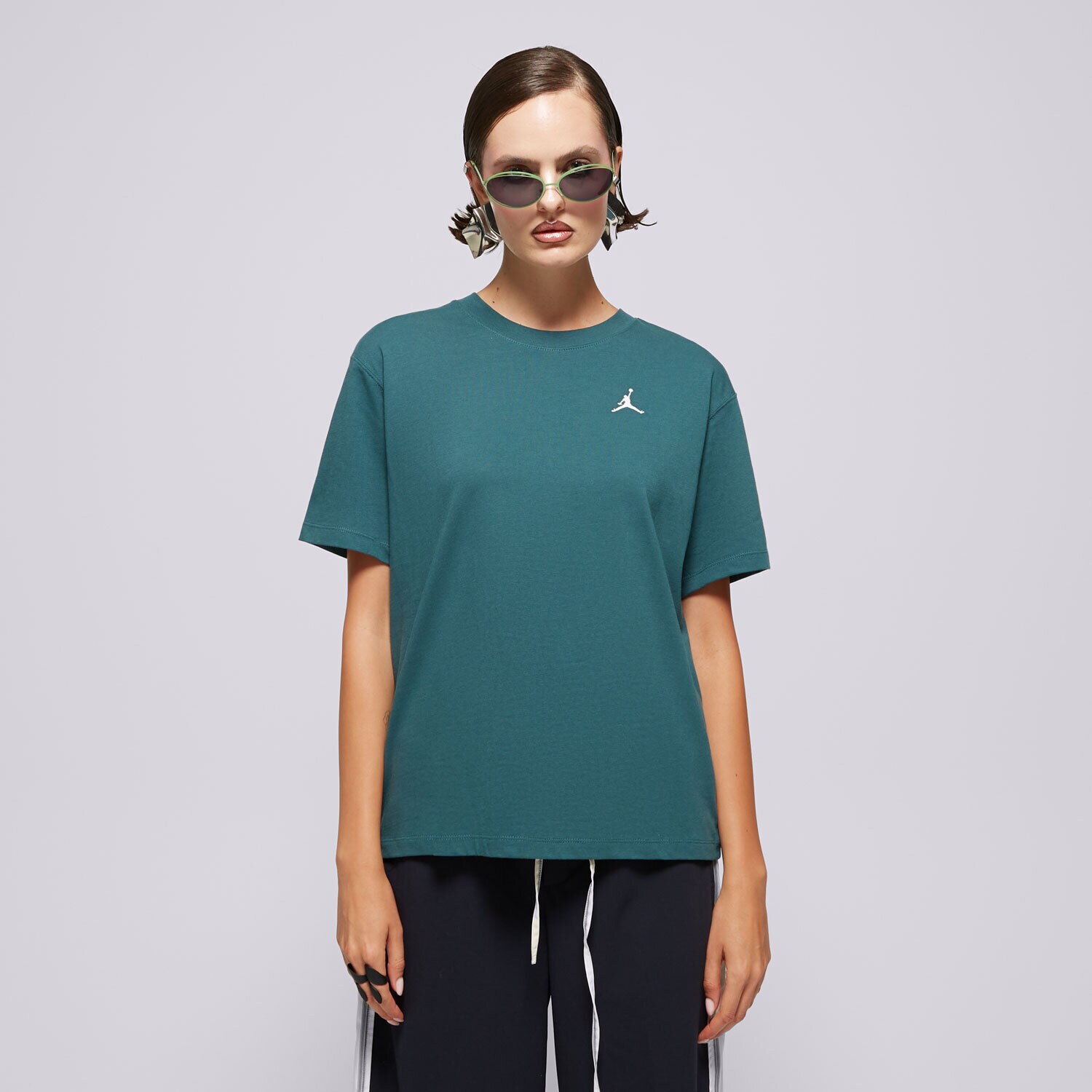 Femei tricou TRICOU W JORDAN ESSEN GF TEE CORE 23 FN4500-366 Verde
