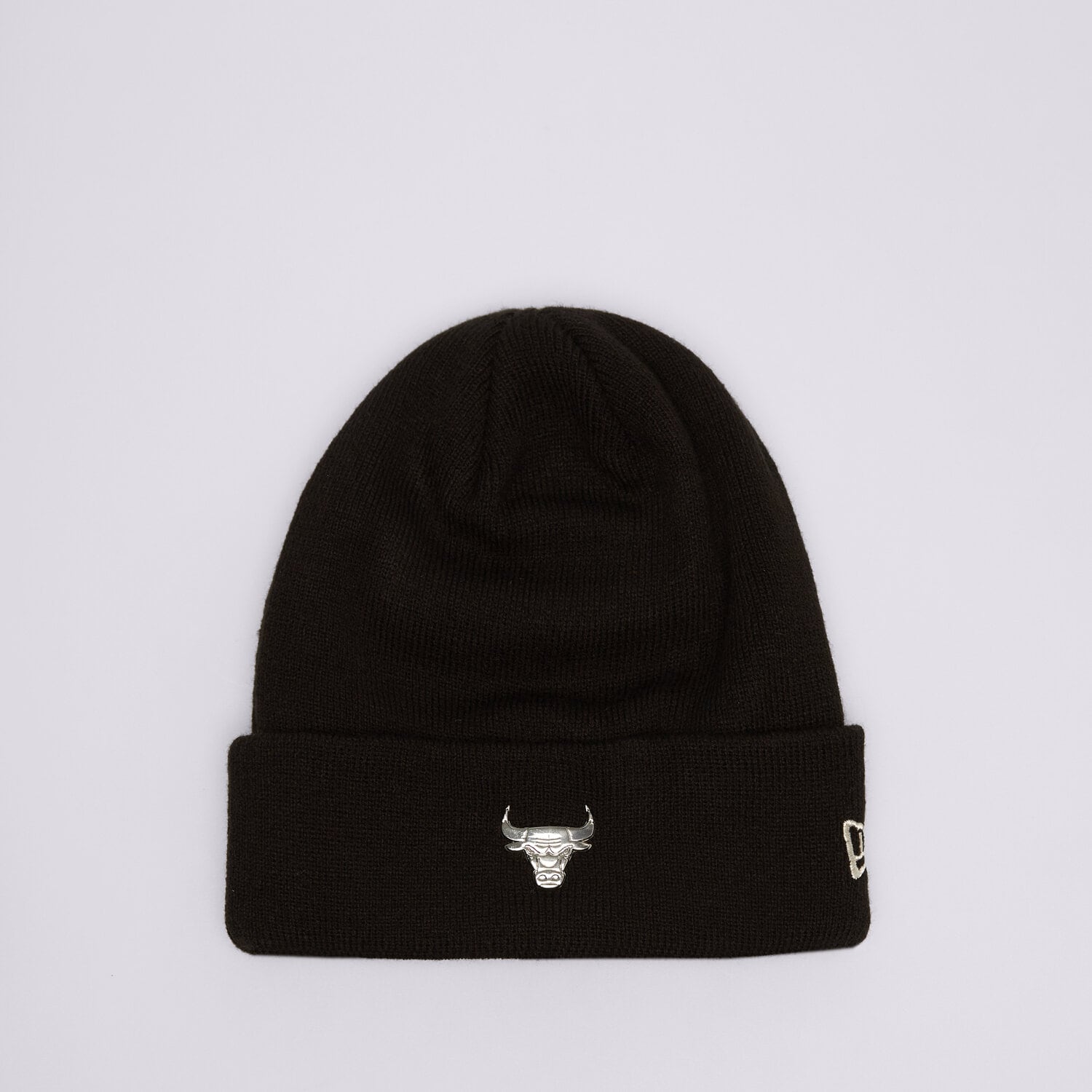Bărbați căciulă NEW ERA CACIULA METALLIC BEANIE BULLS CHICAGO BULLS BLK 60565216 Negru