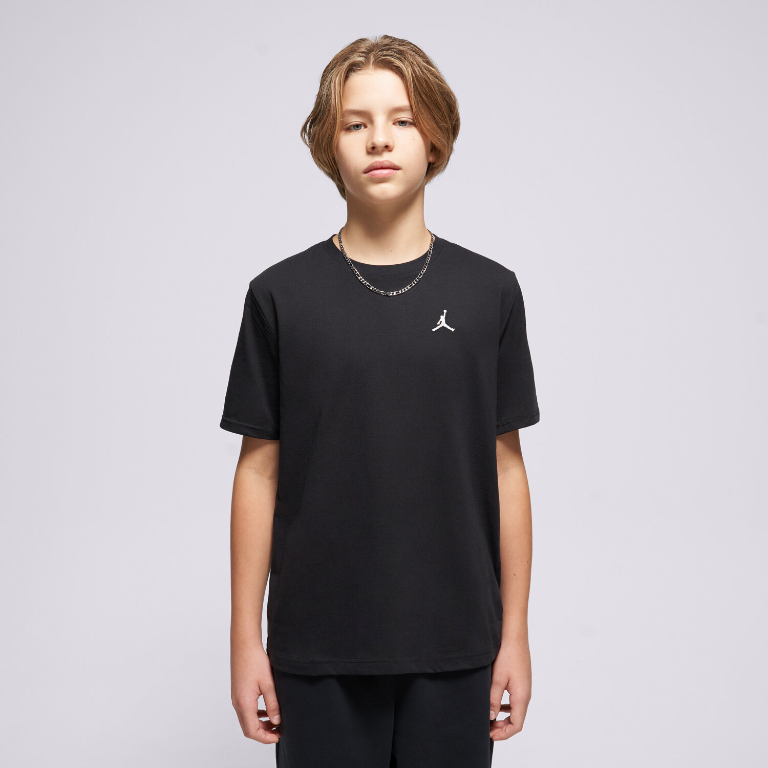 Copii tricou JORDAN TRICOU JDB JUMPMAN AIR EMB BOY 95D266-023 Negru