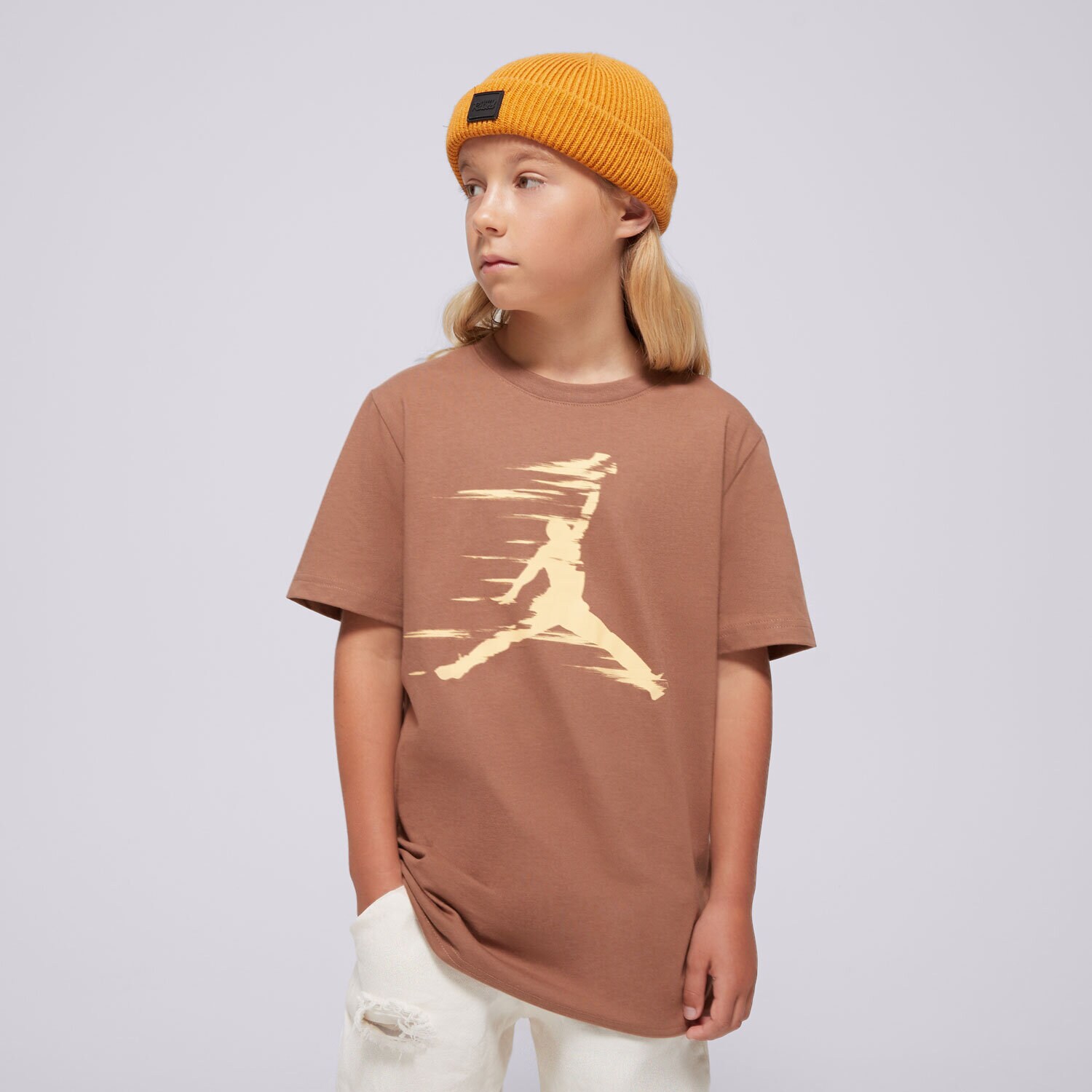 Copii tricou JORDAN TRICOU JDB MVP MOTION JUMPMAN SS TEE BOY 95D262-X1I Maro
