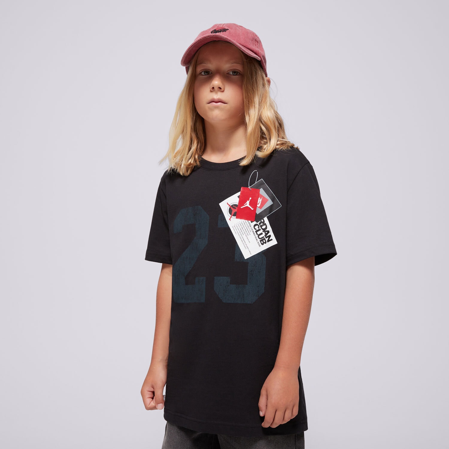 Copii tricou JORDAN TRICOU JDB AJ NEW WITH TAGS SS TEE BOY 95D372-023 Negru