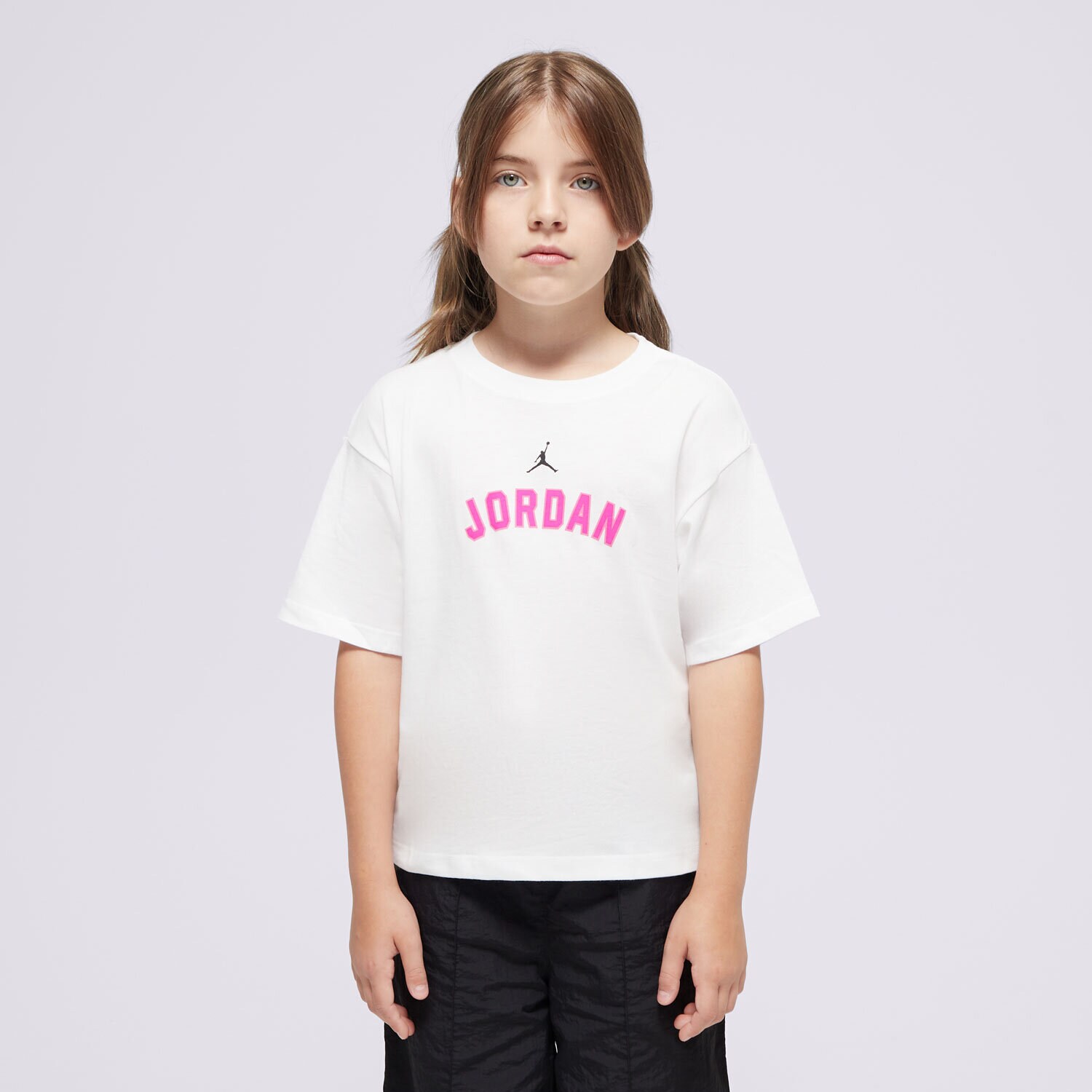Copii tricou JORDAN TRICOU (G)BK HIT TEE WHT G 45D363-001 Alb