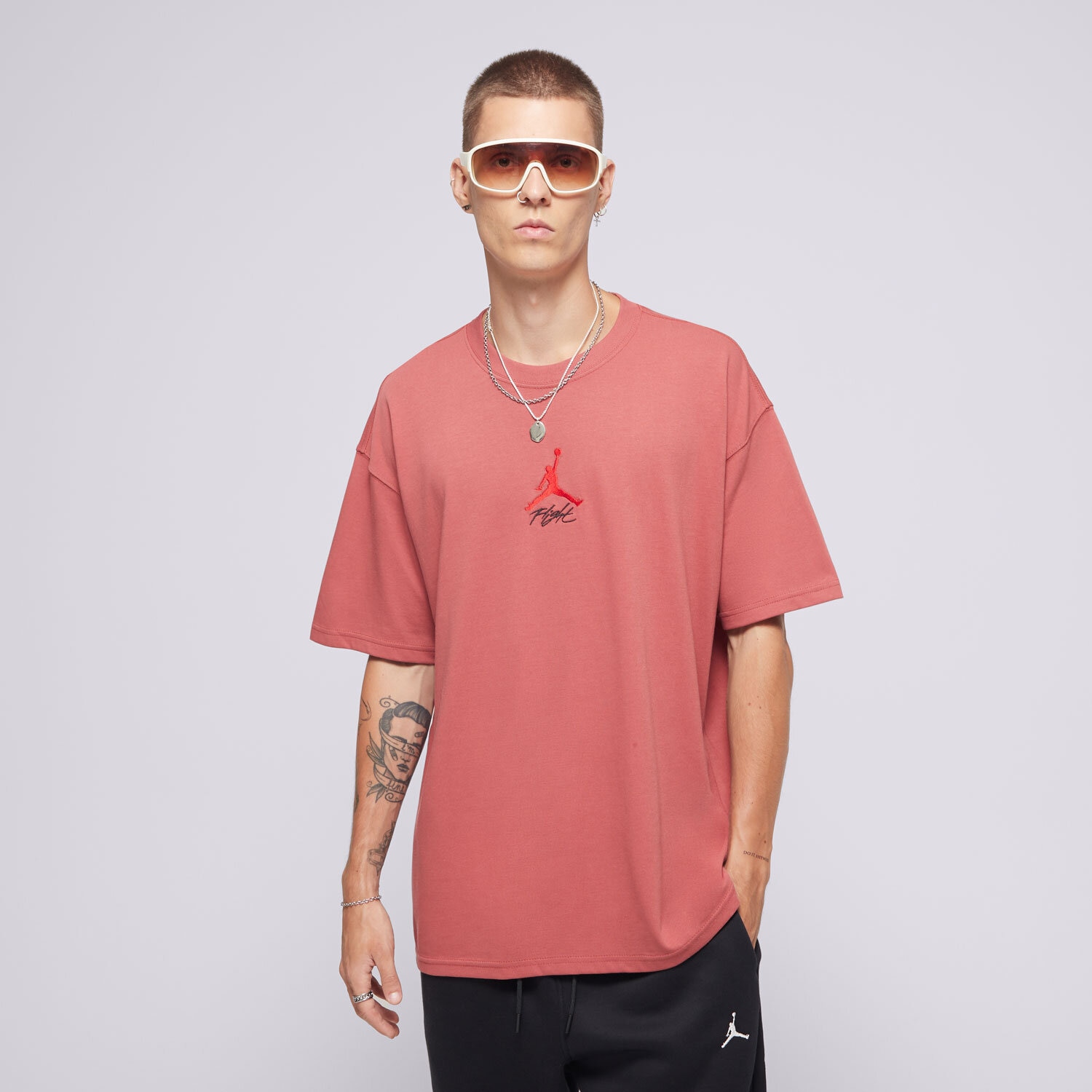 Bărbați tricou NIKE TRICOU CHI M NK CTS STMT JDN SS TEE NBA HF5431-691 Roșu