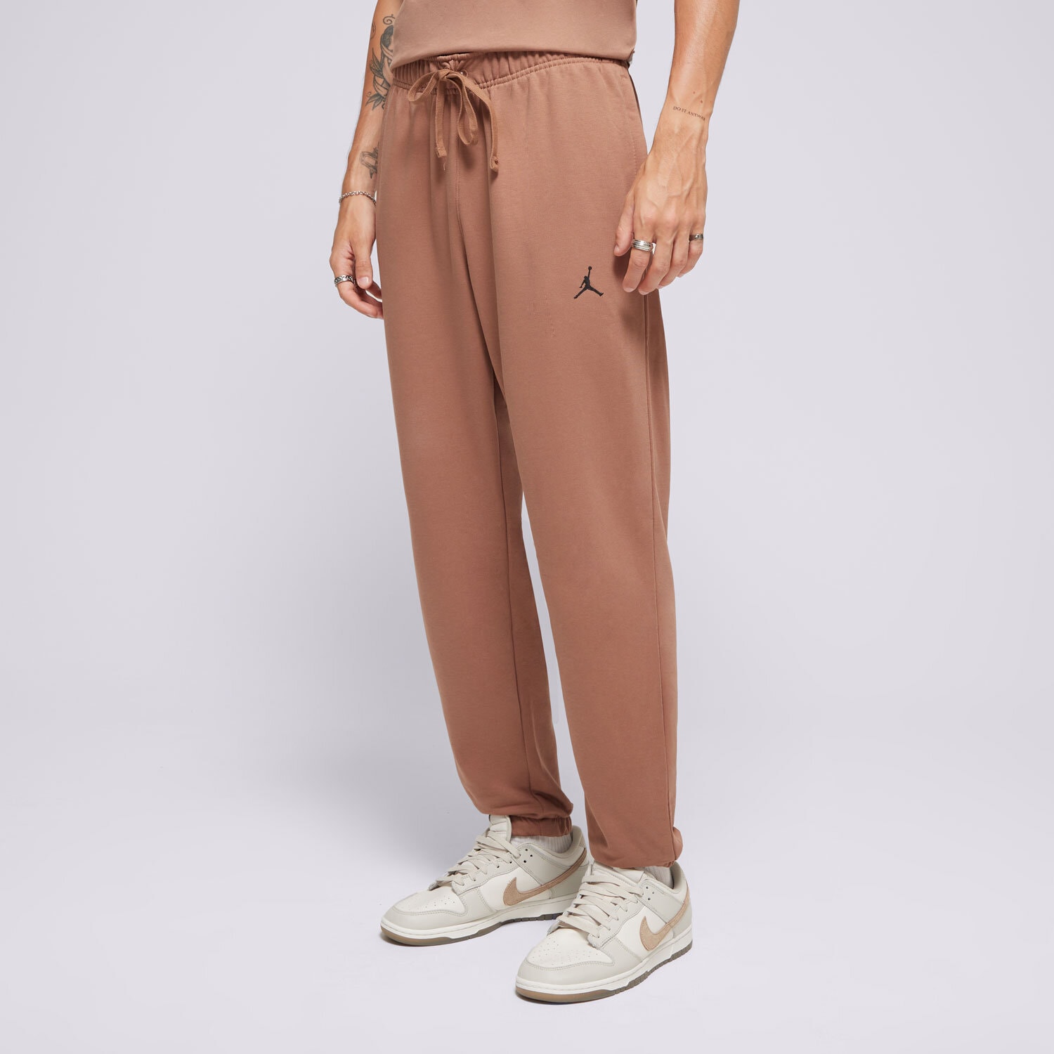 Bărbați pantaloni PANTALONI  M JORDAN DF SPRT CSVR FLC PANT  FV8608-223 Maro
