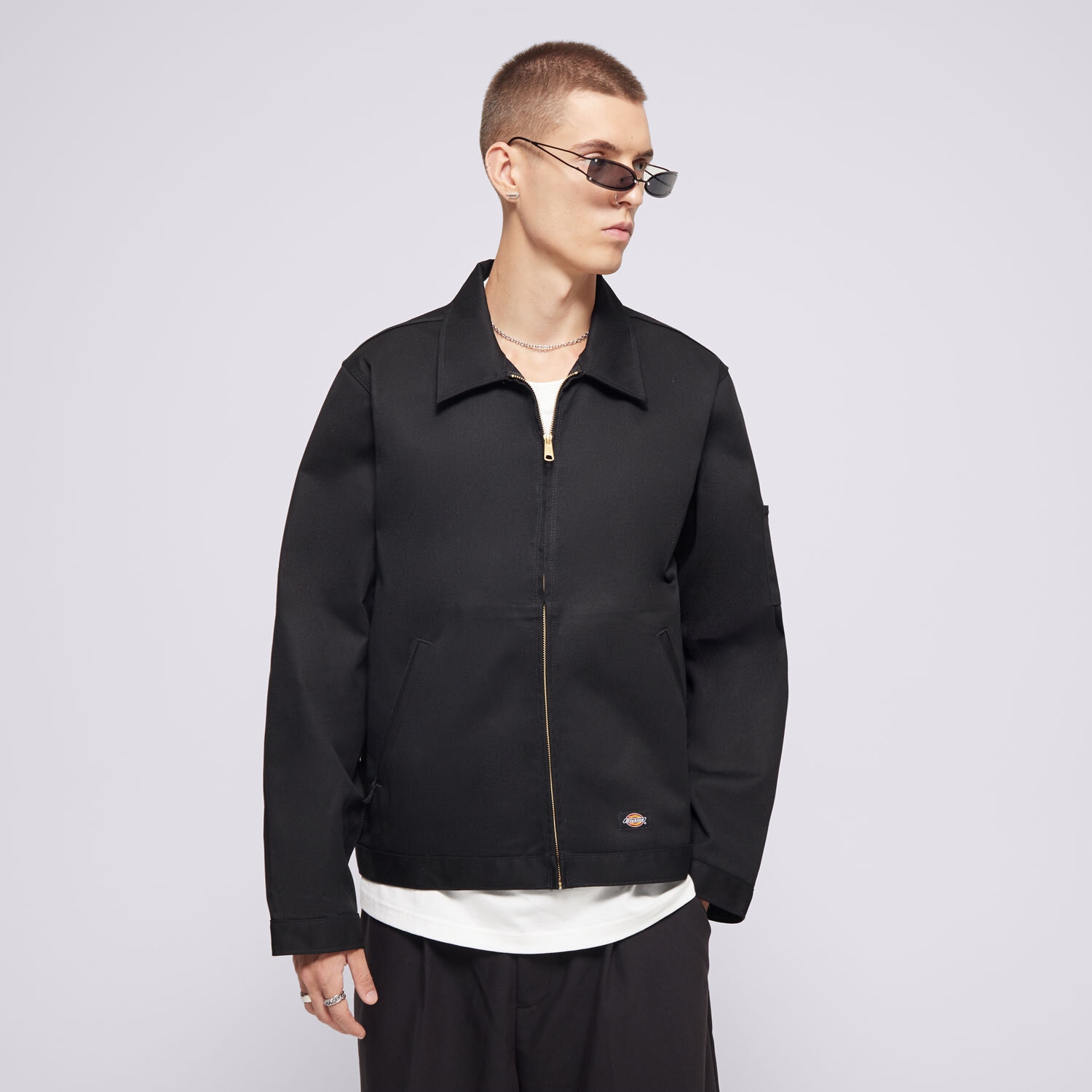 Bărbați jachetă DICKIES JACHETĂ UNLINED EISENHOWER JACKET REC DK0A4Y6UBLK1 Negru