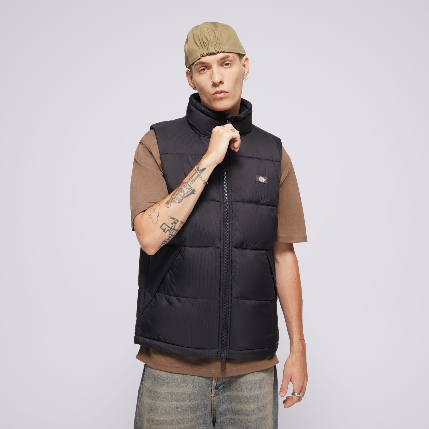 Bărbați veste DICKIES VESTĂ WALDENBURG VEST DK0A4Y2KBLK1 Negru