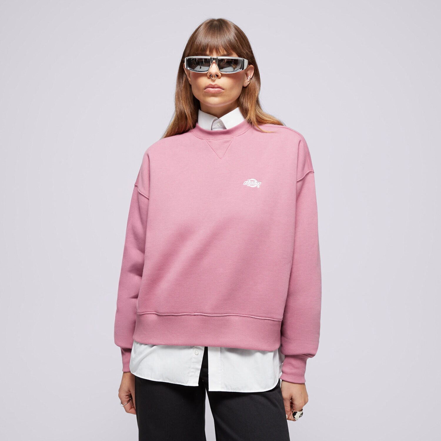 Femei bluză DICKIES BLUZĂ SUMMERDALE SWEATSHIRT DK0A4XYXJ541 Roz