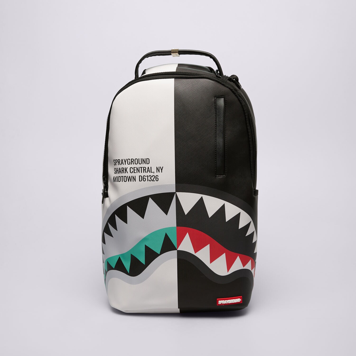 Femei rucsak SPRAYGROUND RUCSAC SHARK CENTRAL INVERTED SPLIT 910B6253NSZ Mulicolor