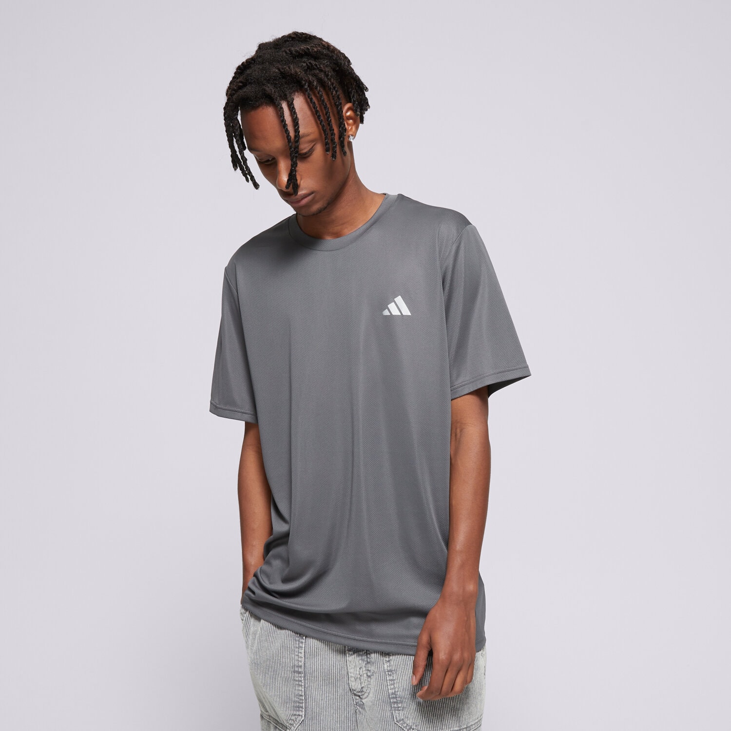 Bărbați tricou ADIDAS TRICOU SML GRAPH H.SILVER JN6805 Gri