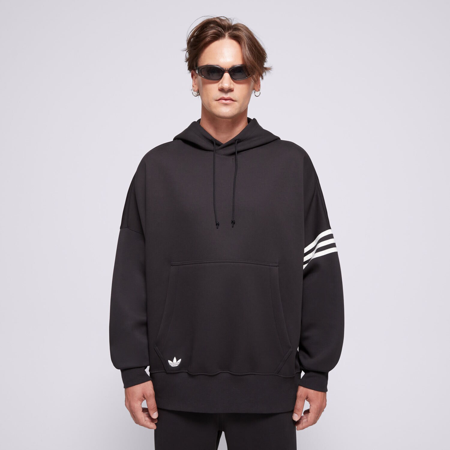 Bărbați bluză ADIDAS BLUZĂ CU GLUGĂ NEU C HD IW0975 Negru