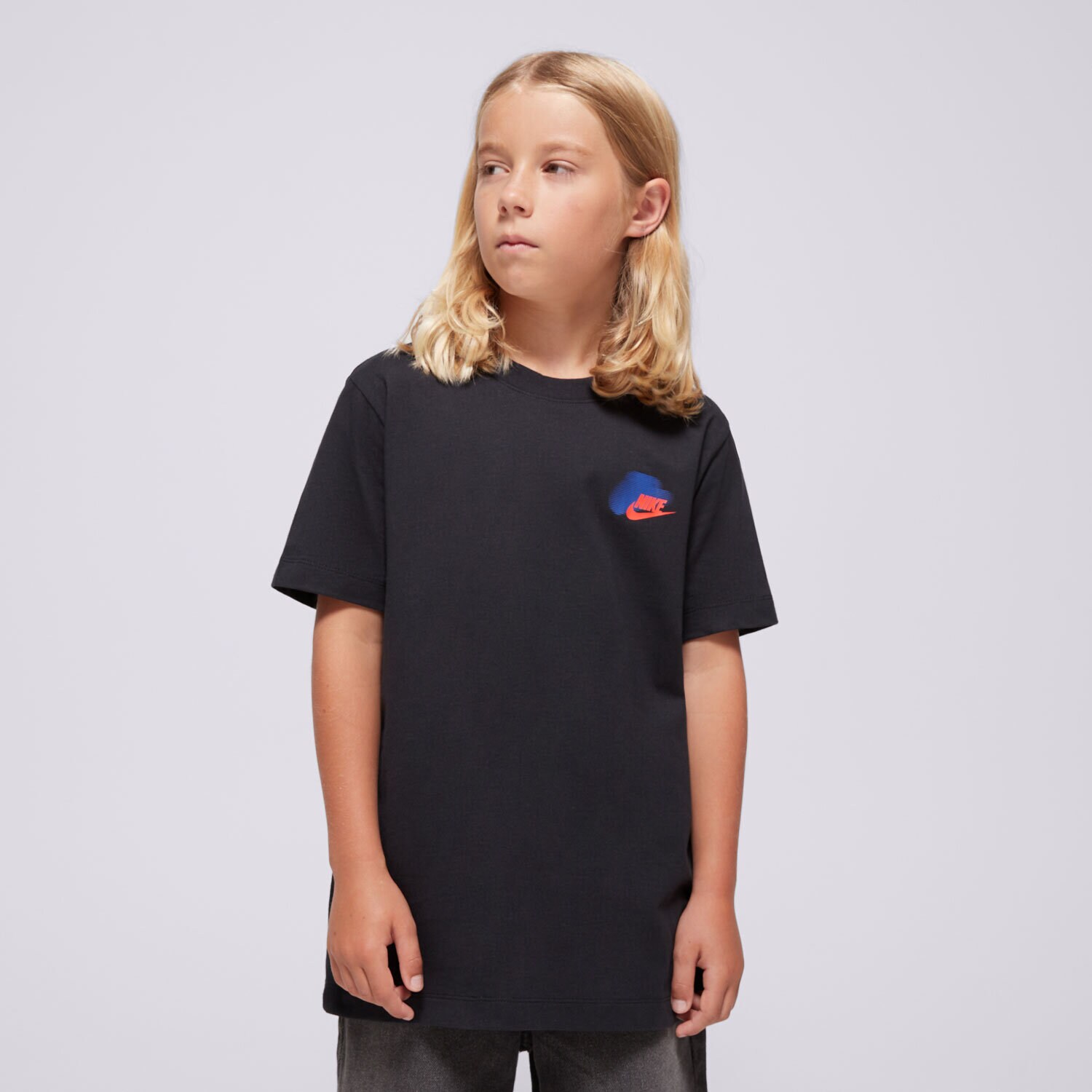 Copii tricou NIKE TRICOU B NSW SI GRAPHIC TEE BOY HM4338-010 Negru
