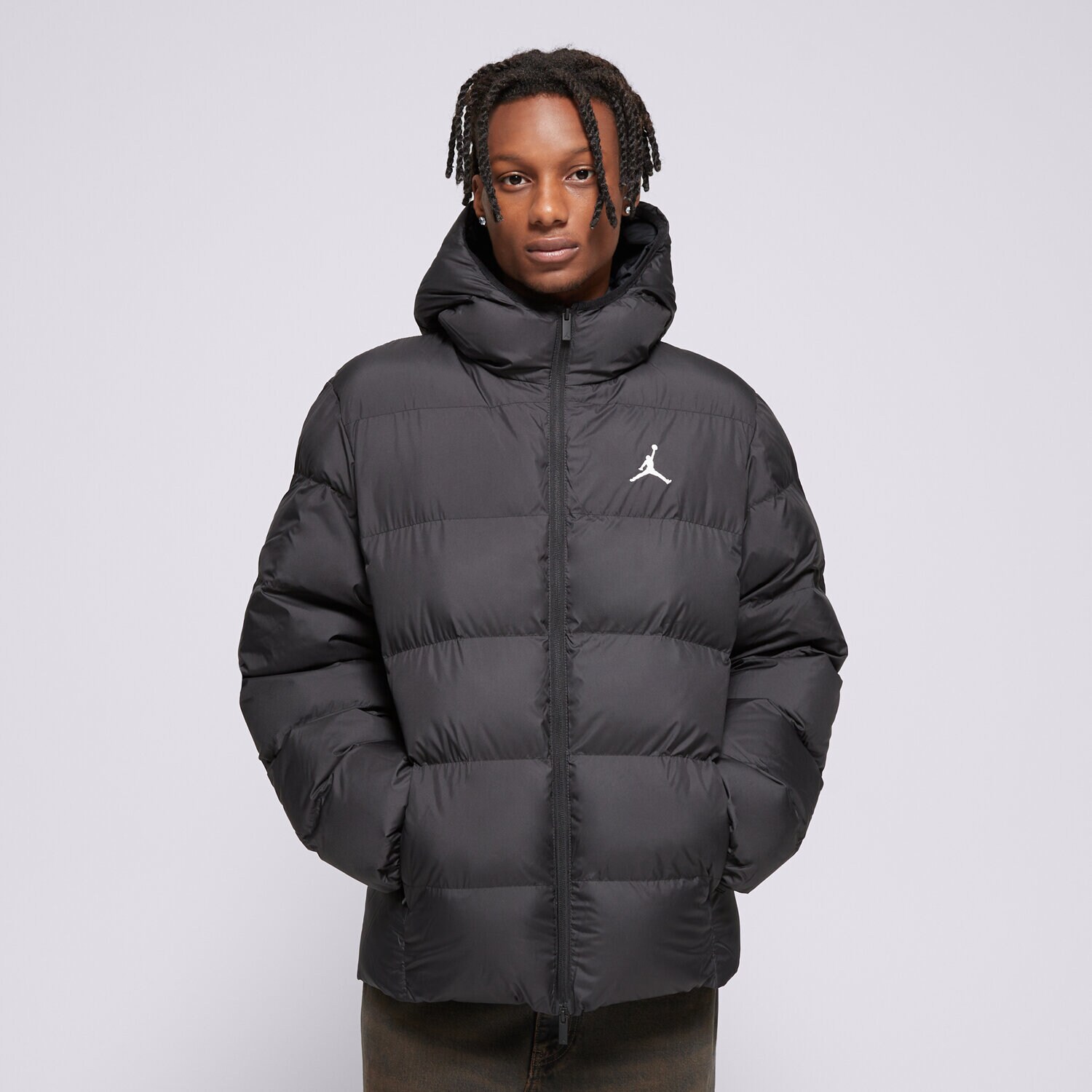Bărbați eacă de iarnă JACHETĂ DE IARNĂ M JORDAN BRKLN PUFFER JKT  FV7317-010 Negru