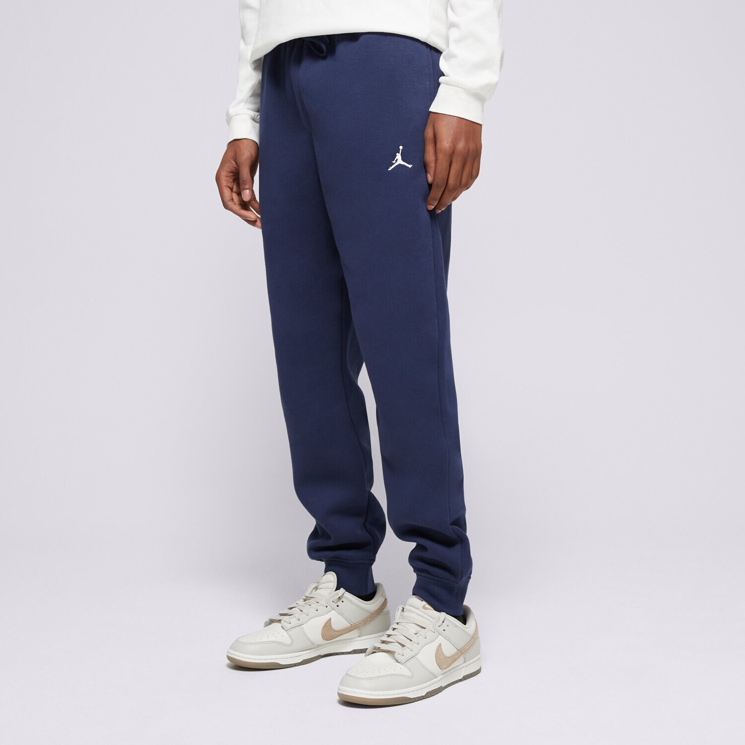 Bărbați pantaloni PANTALONI  M JORDAN BRKLN FLC PANT  FV7277-410 Bleumarin