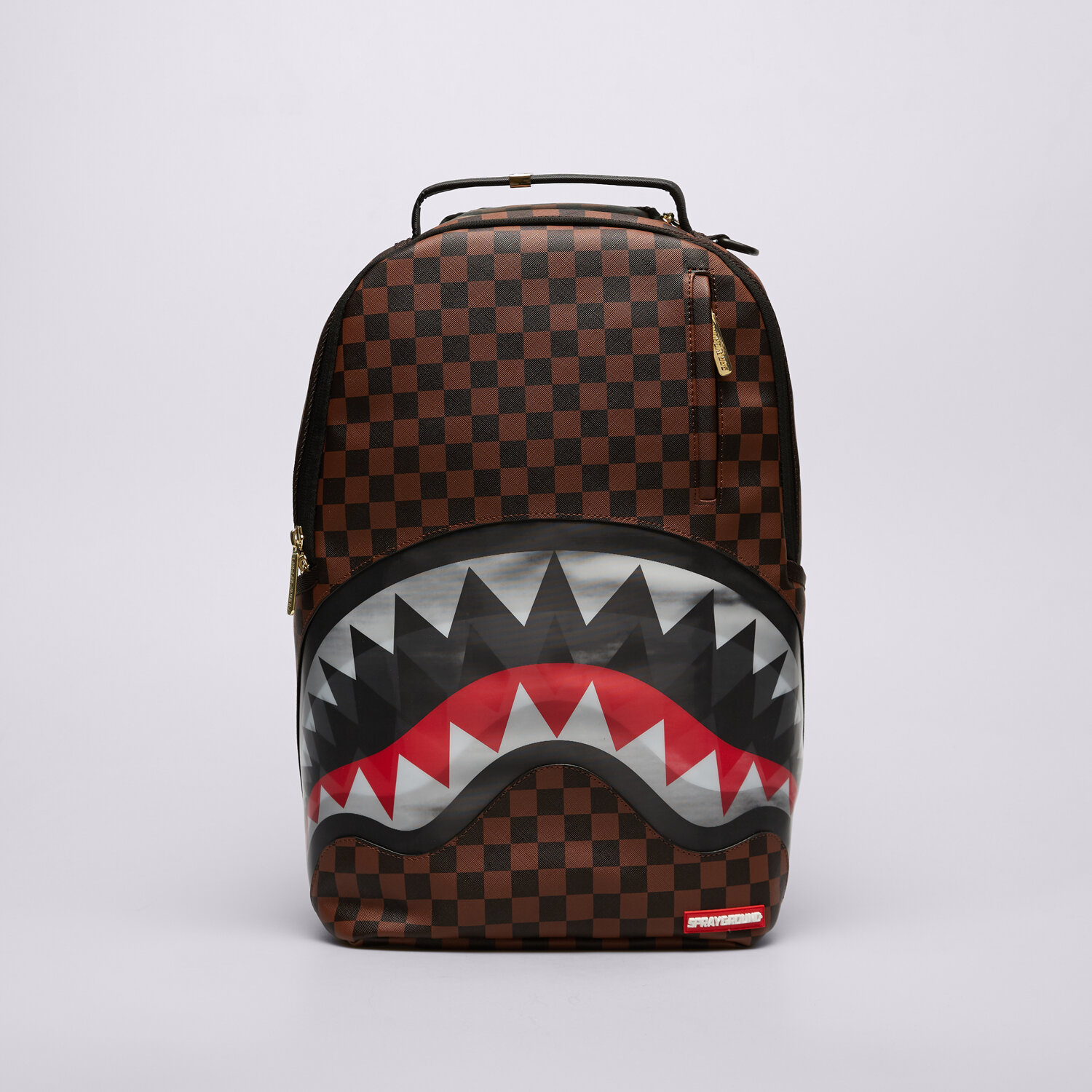 Femei rucsak SPRAYGROUND RUCSAC SHARKS IN PARIS LENTICULAR CHOMP 910B5724NSZ Maro