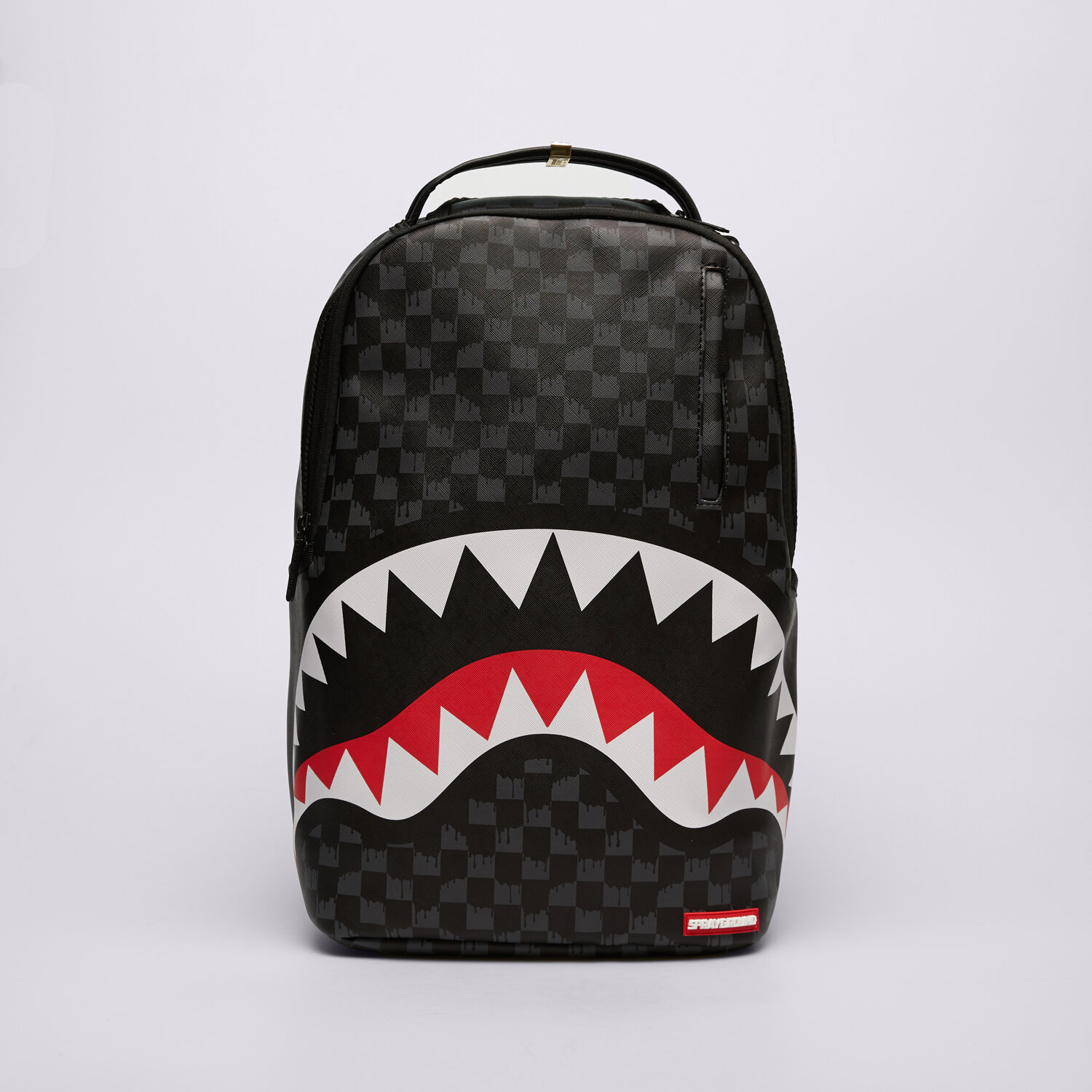 Femei rucsak SPRAYGROUND RUCSAC DRIP CHECK SHARK 910B6020NSZ Negru