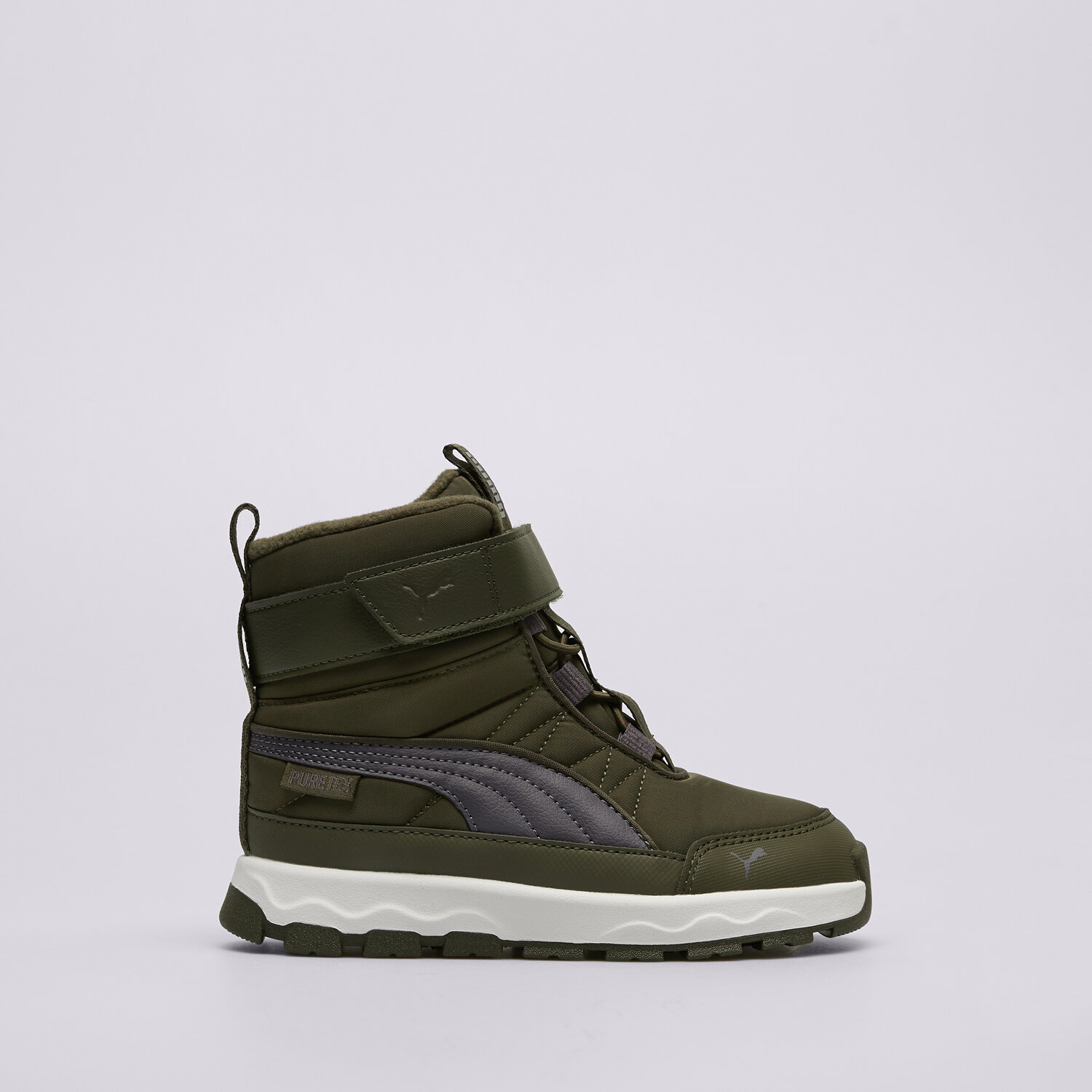Copii încălțăminte de iarnă PUMA EVOLVE BOOT AC+ PS 39264904 Kaki
