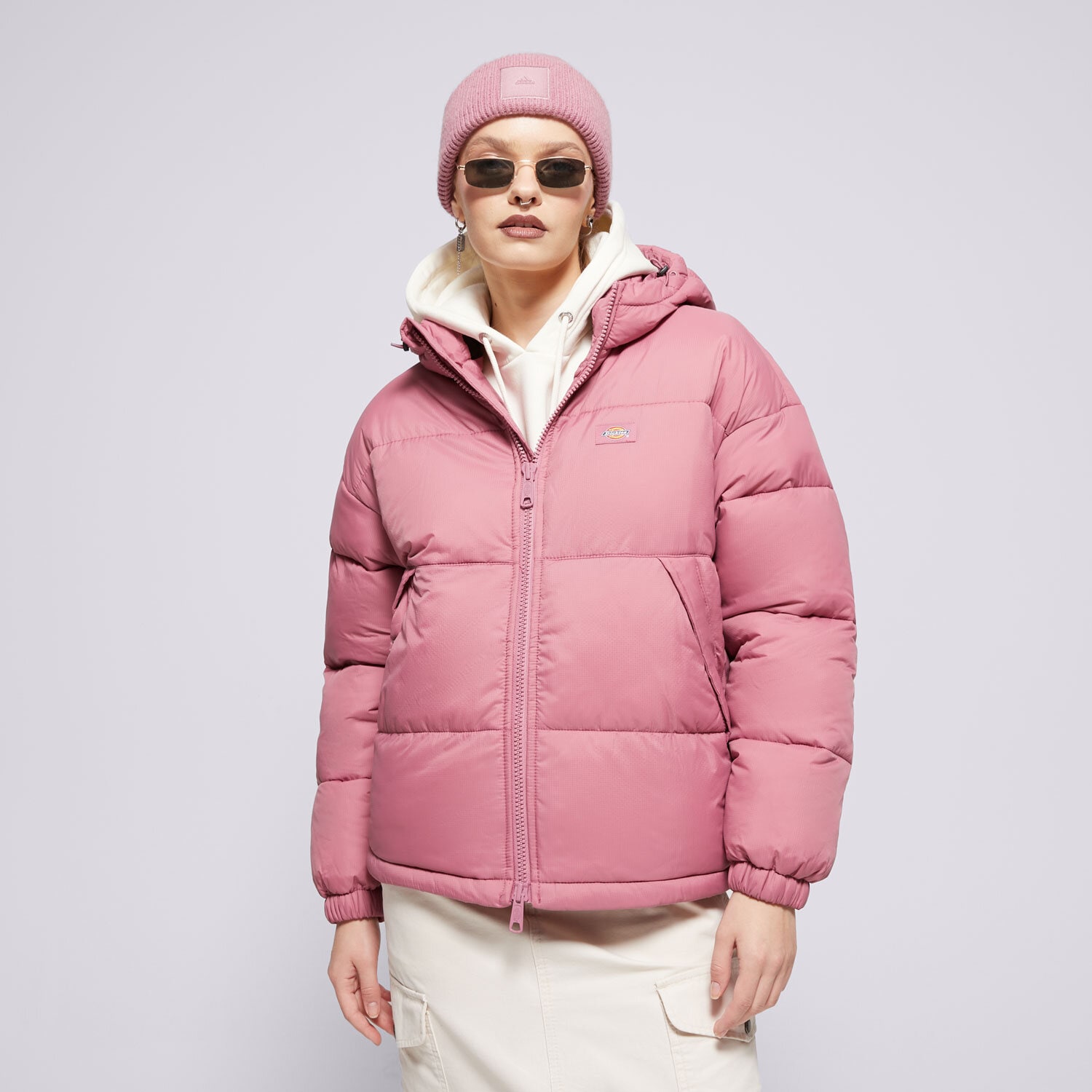 Femei geacă de iarnă DICKIES JACHETĂ DE IARNĂ ALATNA OVERSIZED PUFFER DK0A4YJUJ541 Roz