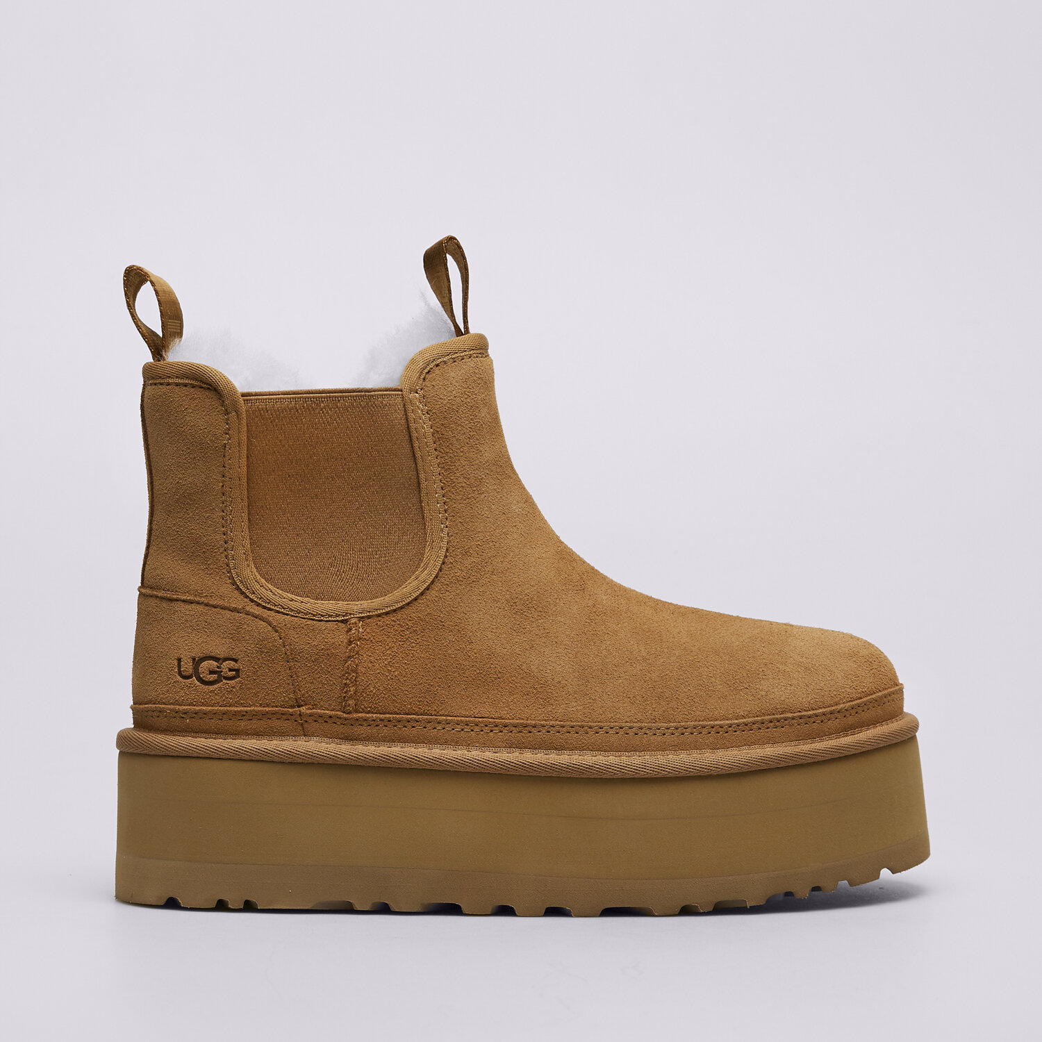 Femei Casual UGG NEUMEL PLATFORM CHELSEA 1134526-CHE Maro