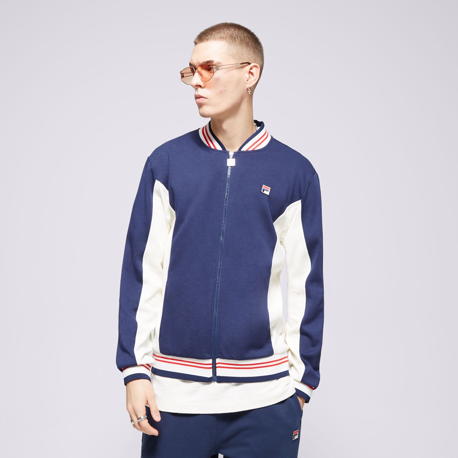 Bărbați bluză FILA BLUZĂ SETTANTA LM161RN1411 Mulicolor