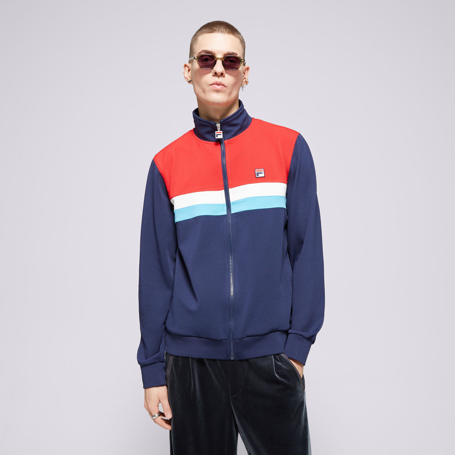 Bărbați bluză FILA BLUZĂ DIDIER FW24MH002410 Mulicolor