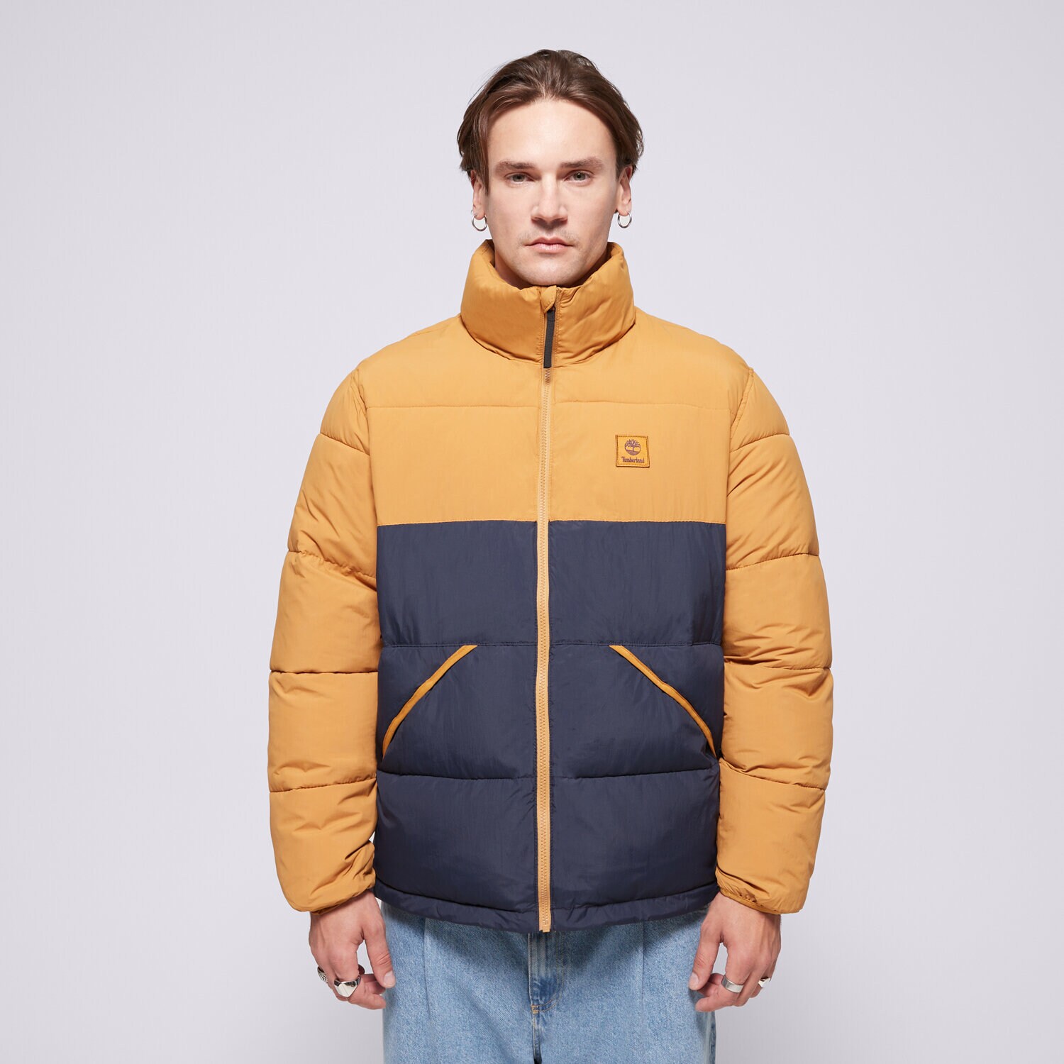 Bărbați eacă de iarnă TIMBERLAND JACHETĂ DE IARNĂ SYNTHETIC INSULATED PUFFER TB0A6WRTW761 Maro