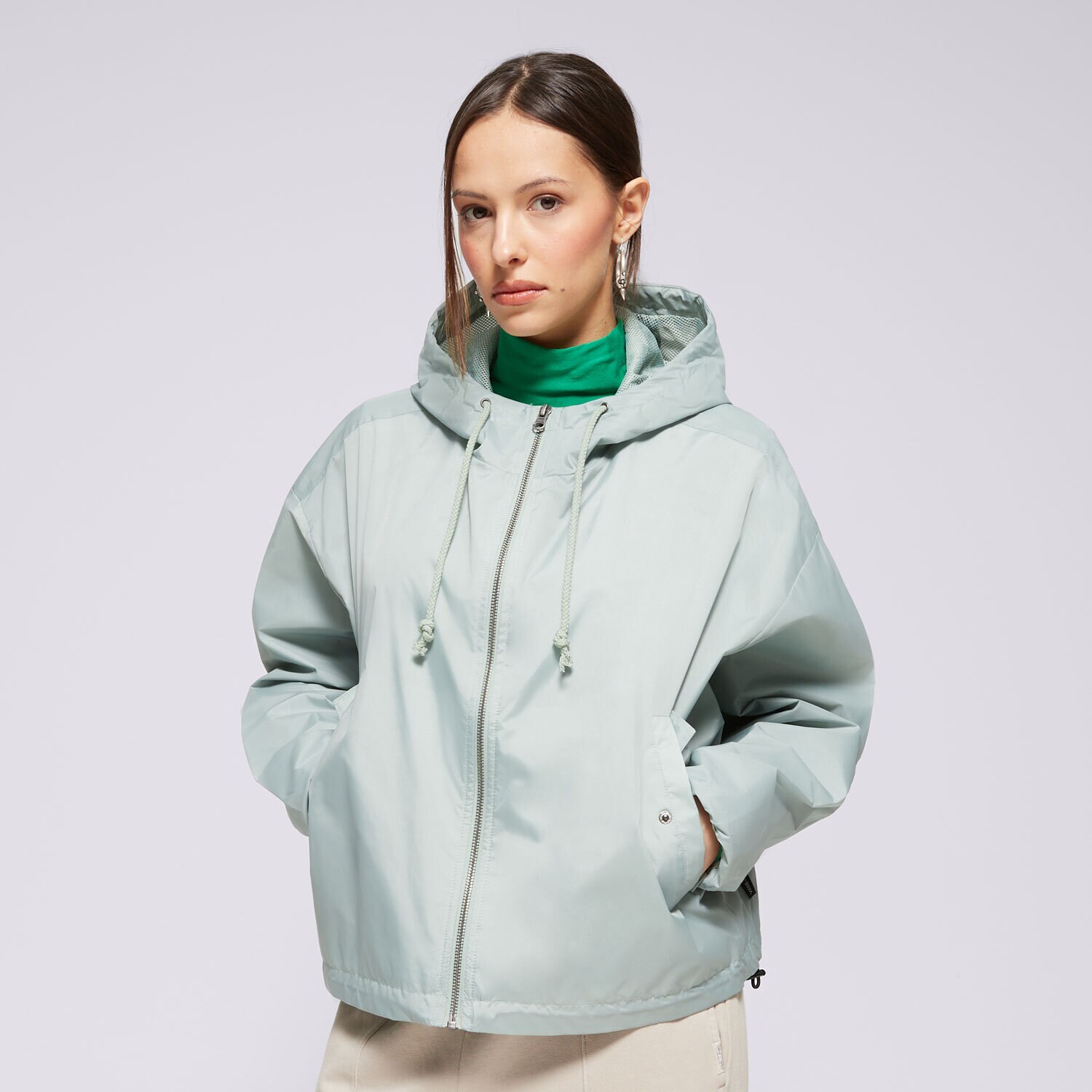 Femei jachetă VANS JACHETĂ MTE THEO WINDBREAKER VN000HJHCJL1 verde mentă