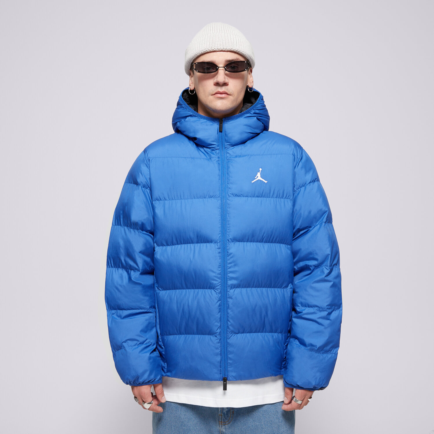 Bărbați eacă de iarnă JACHETĂ DE IARNĂ M JORDAN BRKLN PUFFER JKT  FV7317-480 Albastru