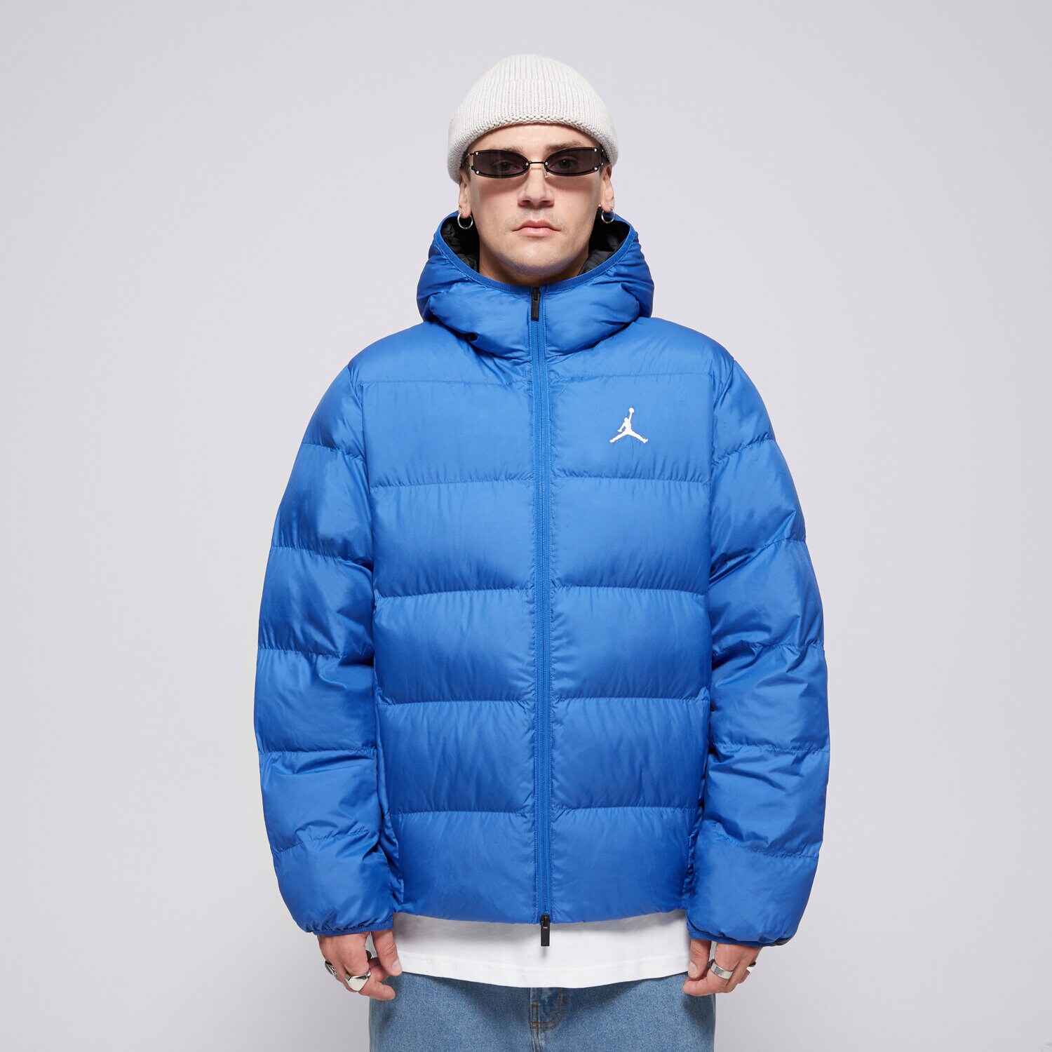 Bărbați eacă de iarnă JACHETĂ DE IARNĂ M JORDAN BRKLN PUFFER JKT FV7317-480 Albastru