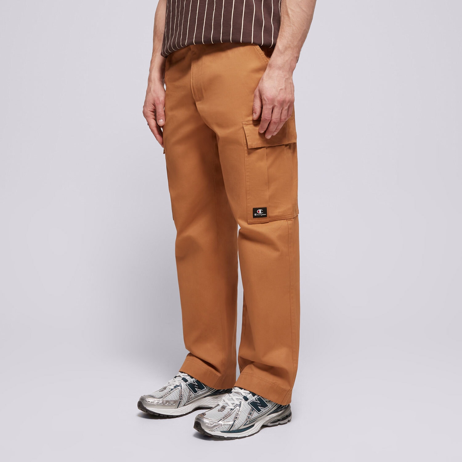 Bărbați pantaloni CHAMPION PANTALONI  CARGO PANTS 220517MS034 Bej