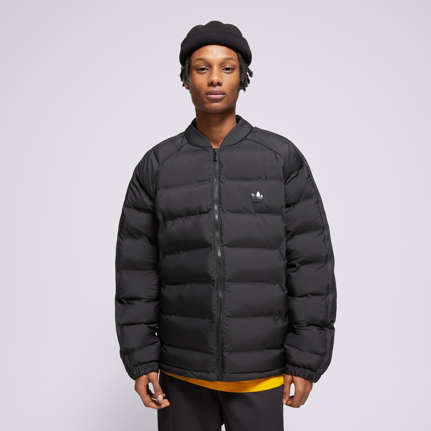 Bărbați eacă de iarnă ADIDAS JACHETĂ DE IARNĂ SST DOWN JKT IZ1841 Negru