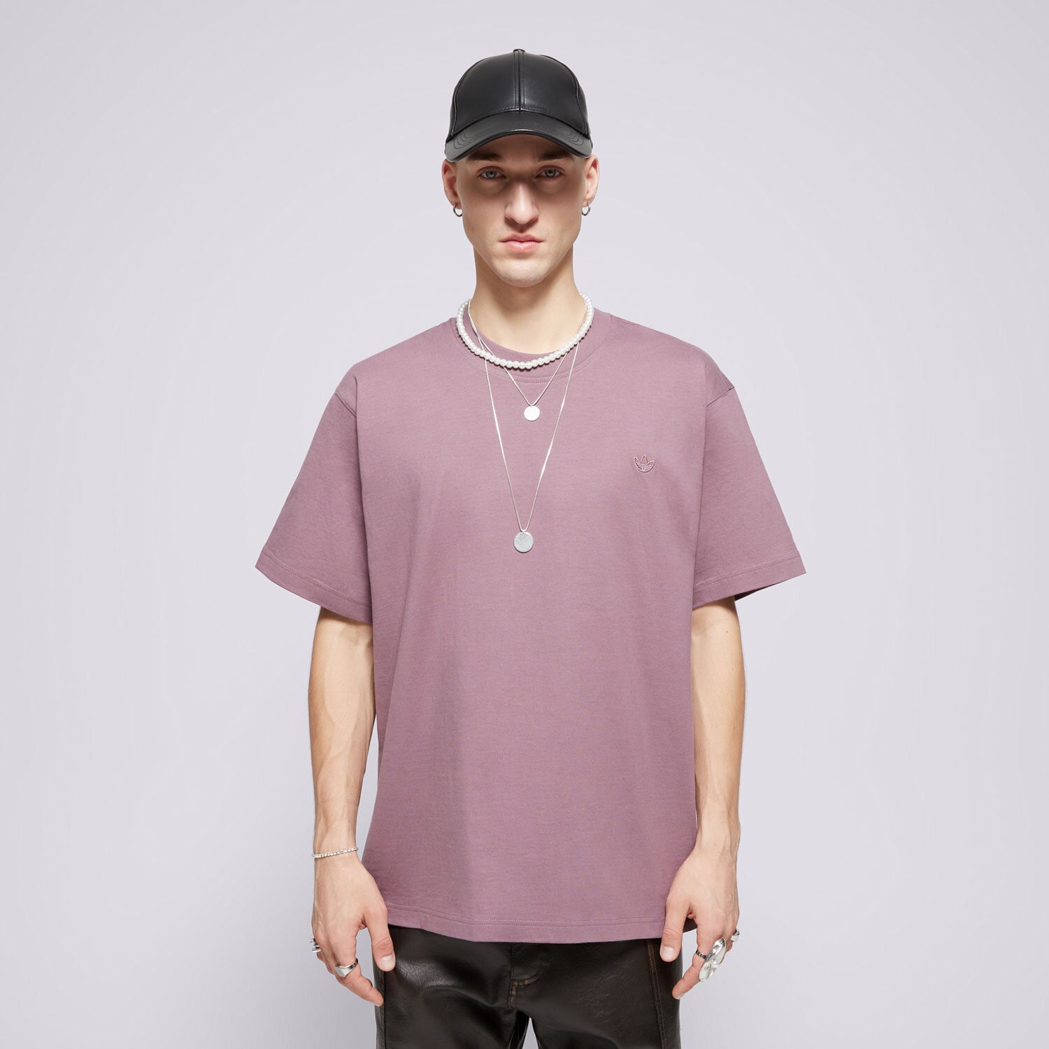 Bărbați tricou ADIDAS TRICOU P ESS TEE IX8181 Violet
