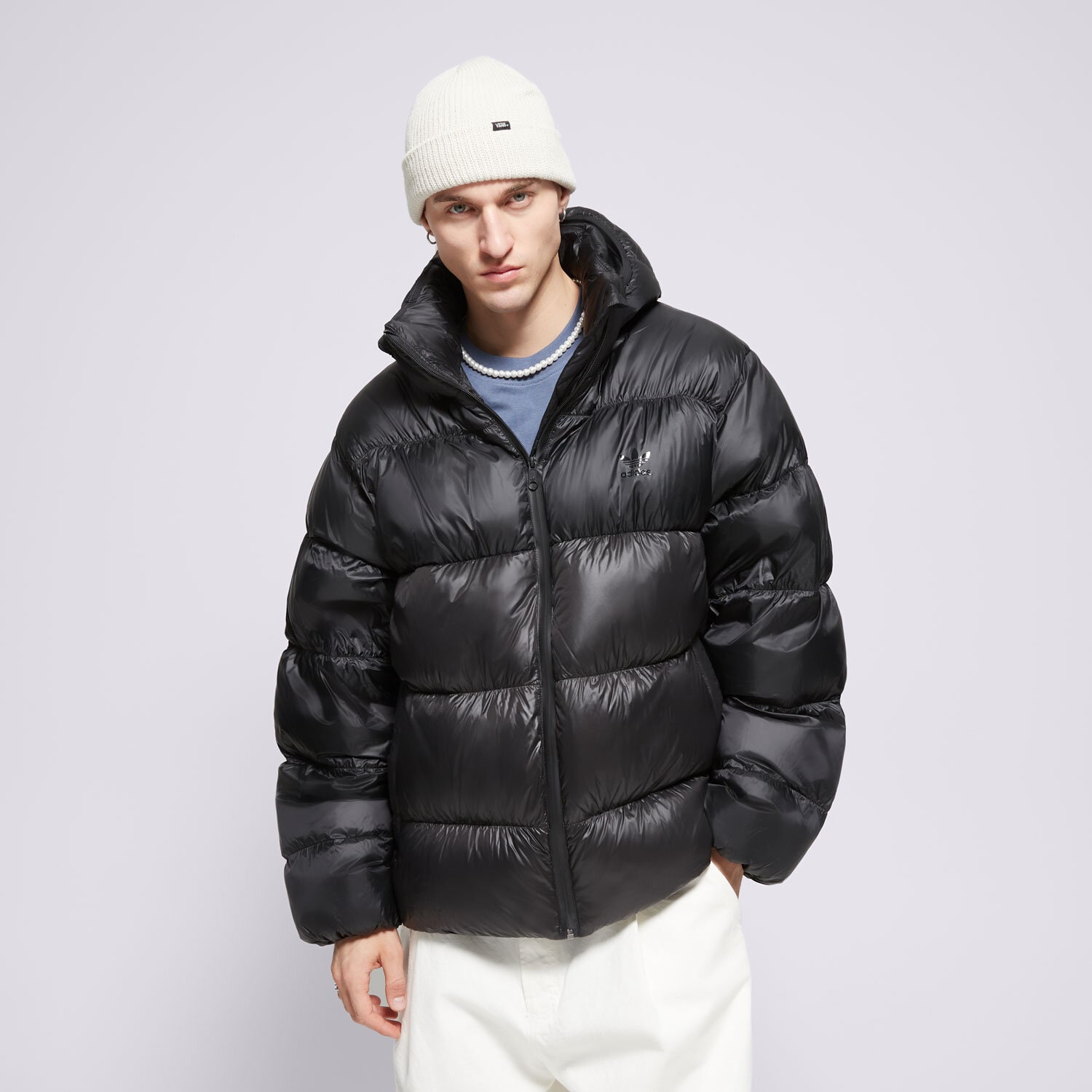 Bărbați eacă de iarnă ADIDAS JACHETĂ DE IARNĂ DOWN REGEN ADIC IW3454 Negru
