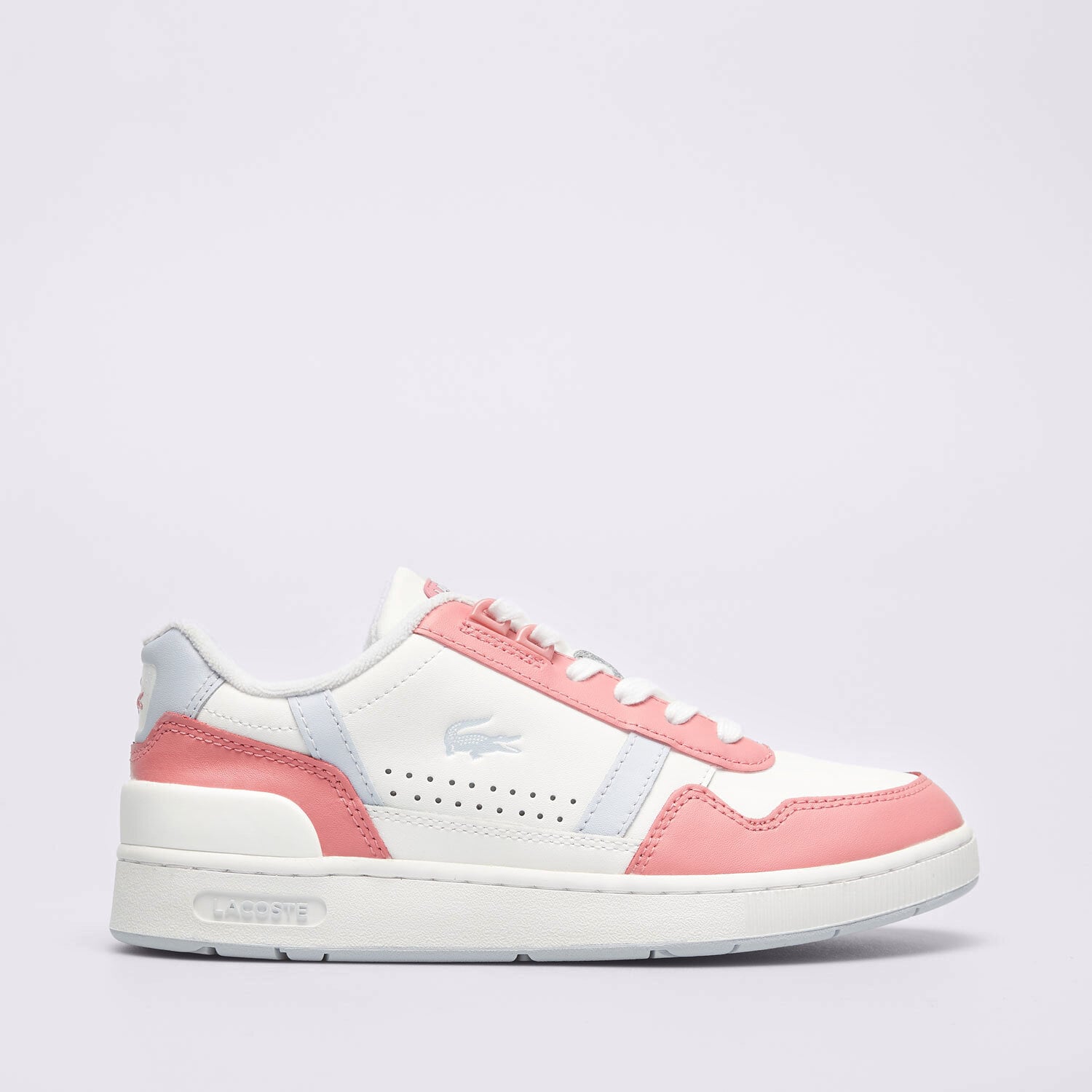 Femei pantofi sport LACOSTE T-CLIP 124 5 SFA 747SFA0064B53 Alb