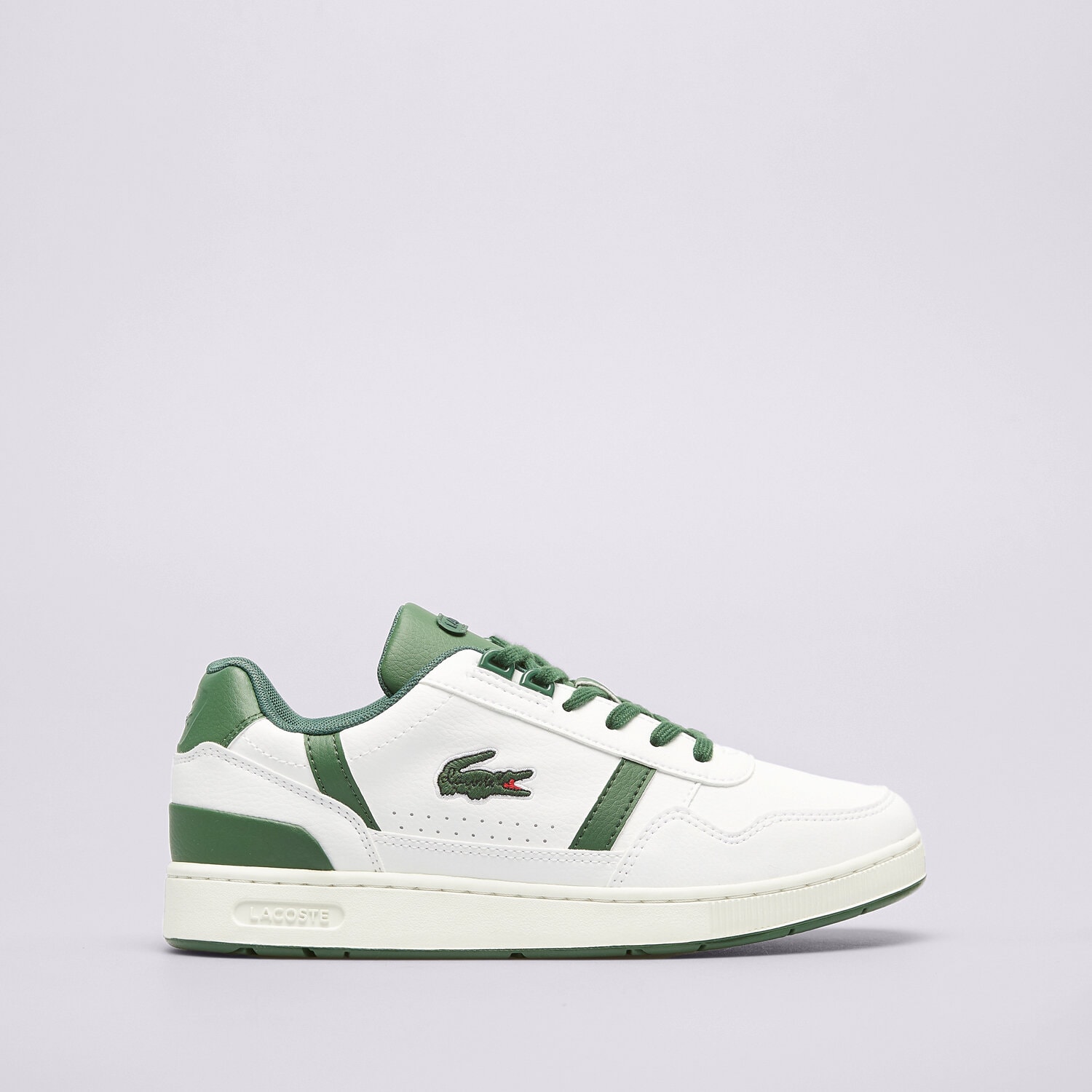 Copii pantofi sport LACOSTE T-CLIP 747SUJ00141R5 Alb