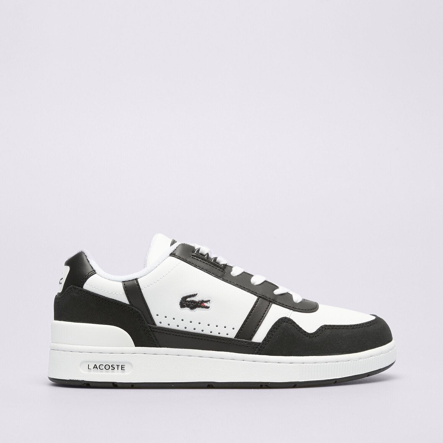 Barbați pantofi sport LACOSTE T-CLIP 124 7 SMA 747SMA0073147 Alb