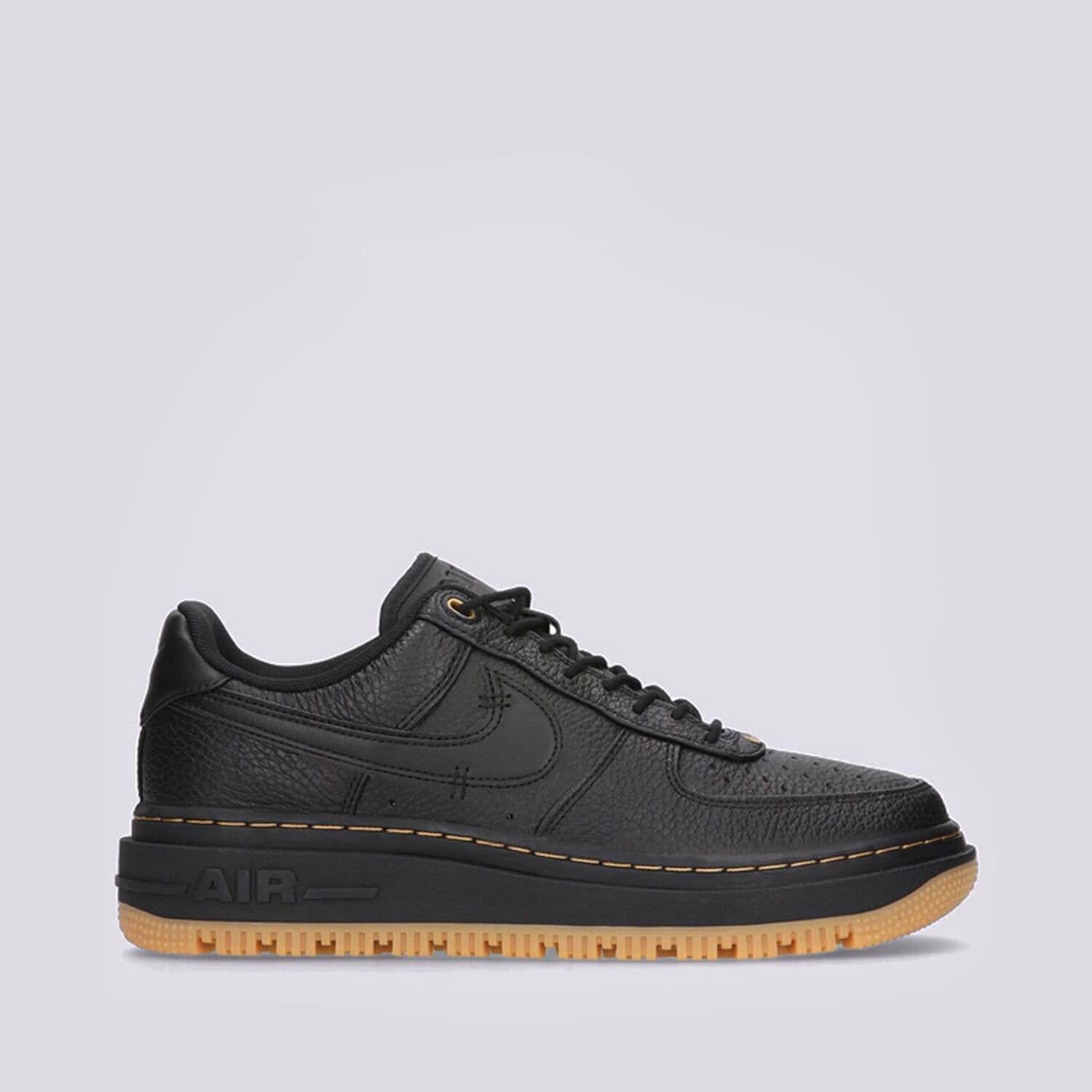 Barbați pantofi sport NIKE AIR FORCE 1 LUXE DB4109-001 Negru