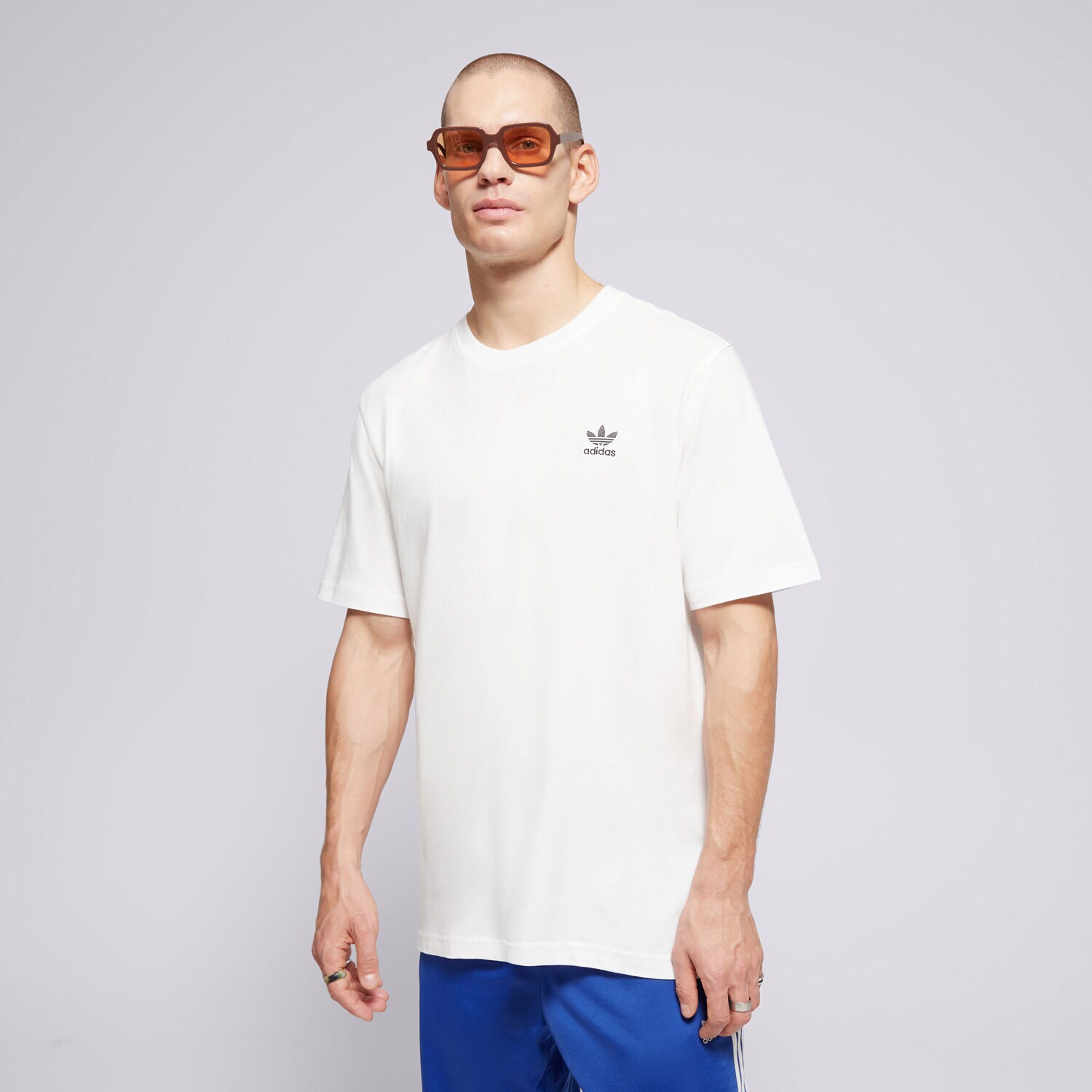 Bărbați tricou ADIDAS TRICOU ESS TEE IZ2098 Alb