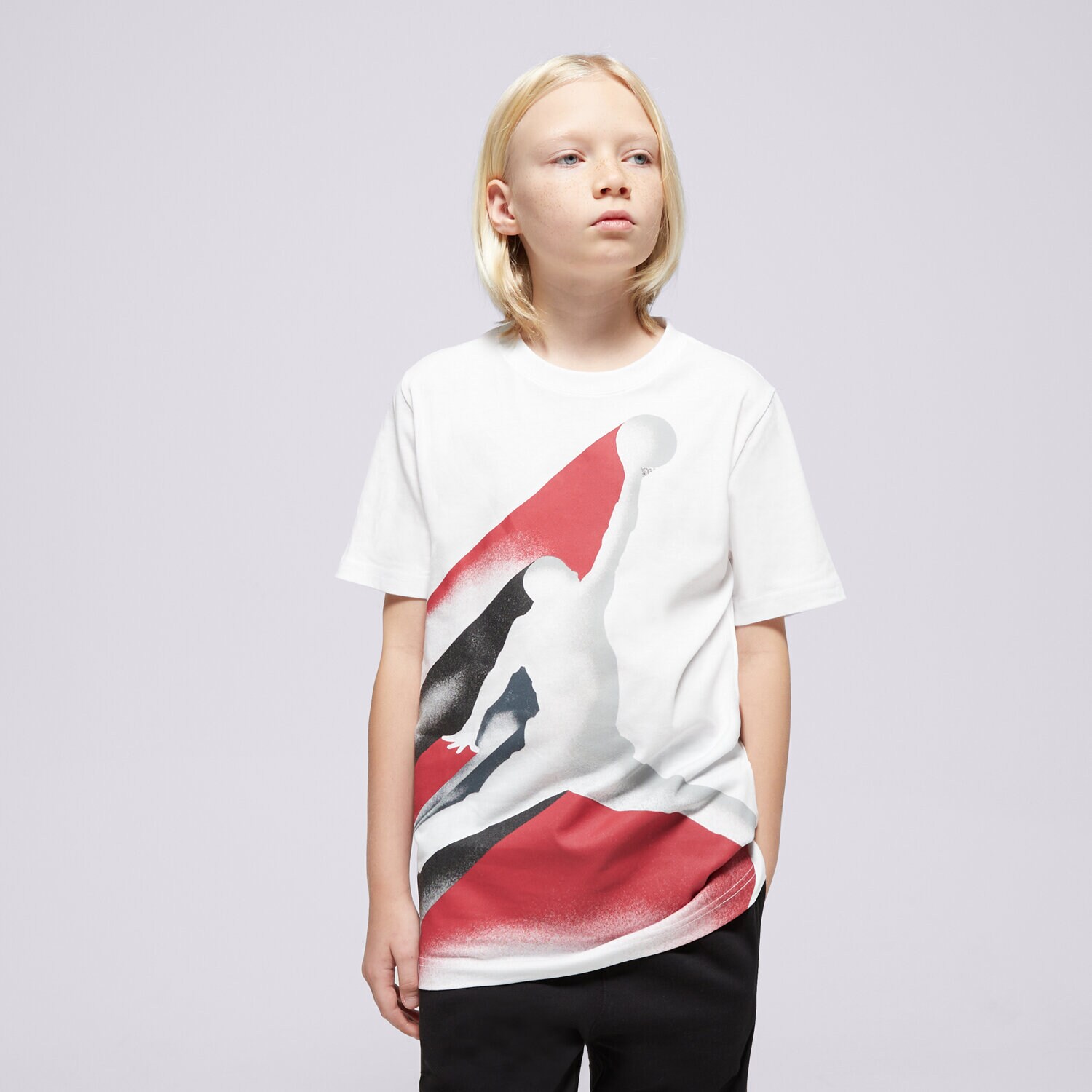 Copii tricou JORDAN TRICOU JDB 23 FADE AWAY SS TEE BOY 95D538-001 Alb