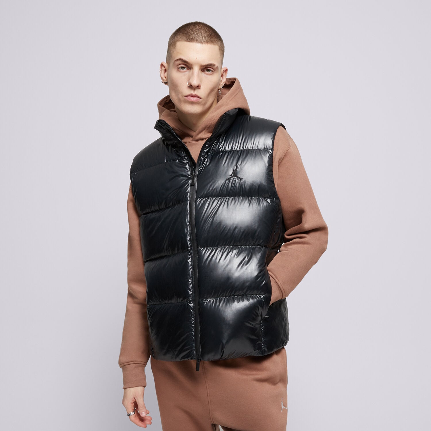 Bărbați veste VESTĂ M JORDAN FLIGHT DOWN VEST  FV7273-010 Negru