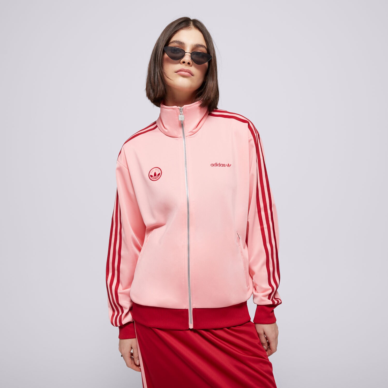 Femei bluză ADIDAS BLUZĂ FIREBIRD TT IZ2668 Roz