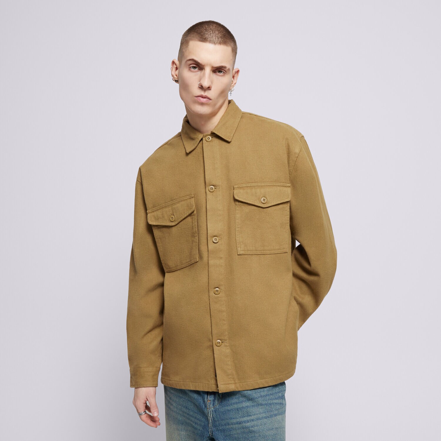 Bărbați eacă de iarnă VANS JACHETĂ COLEGROVE SHACKET VN000JVBCUQ Maro