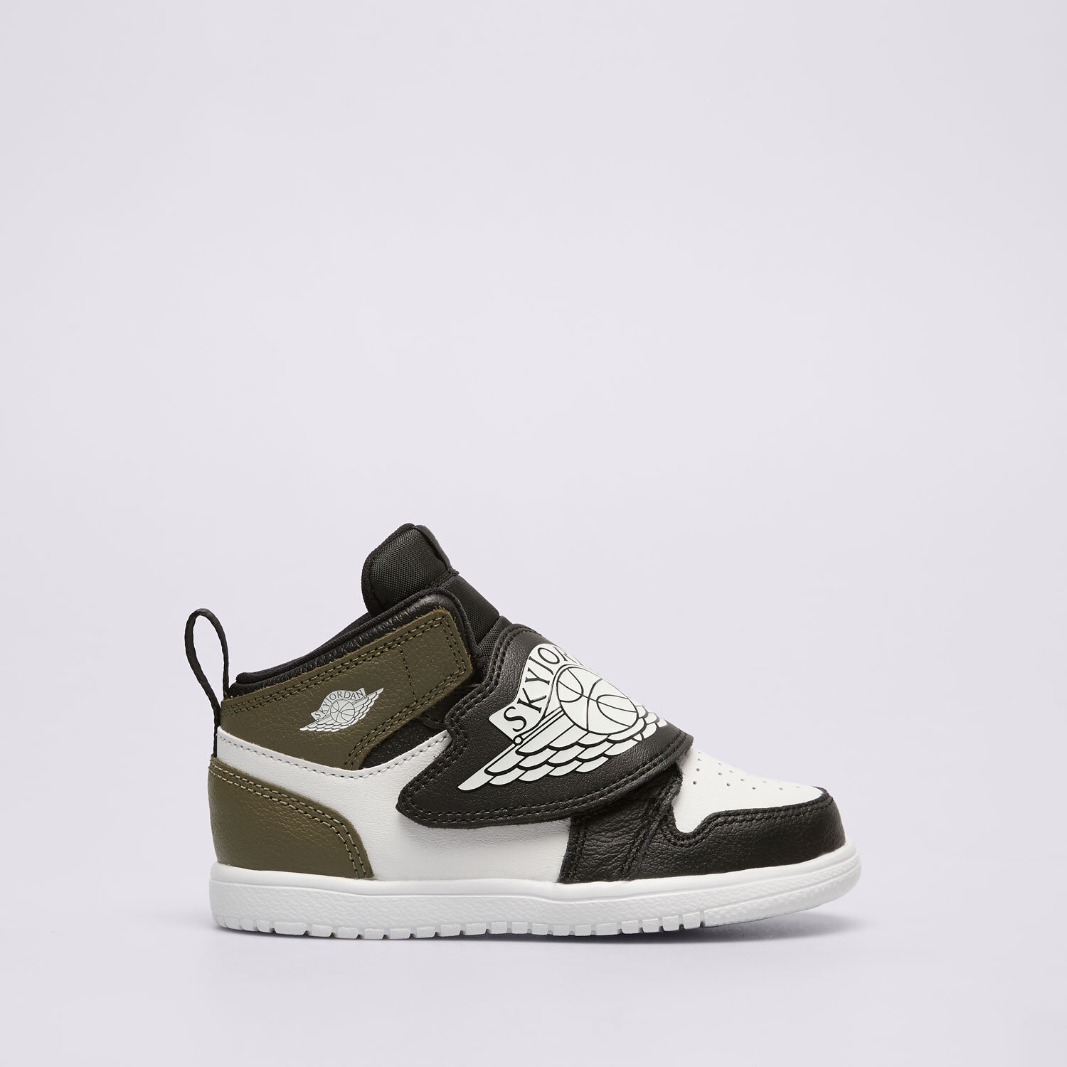 Copii pantofi sport JORDAN SKY JORDAN 1 BQ7196-092 Kaki