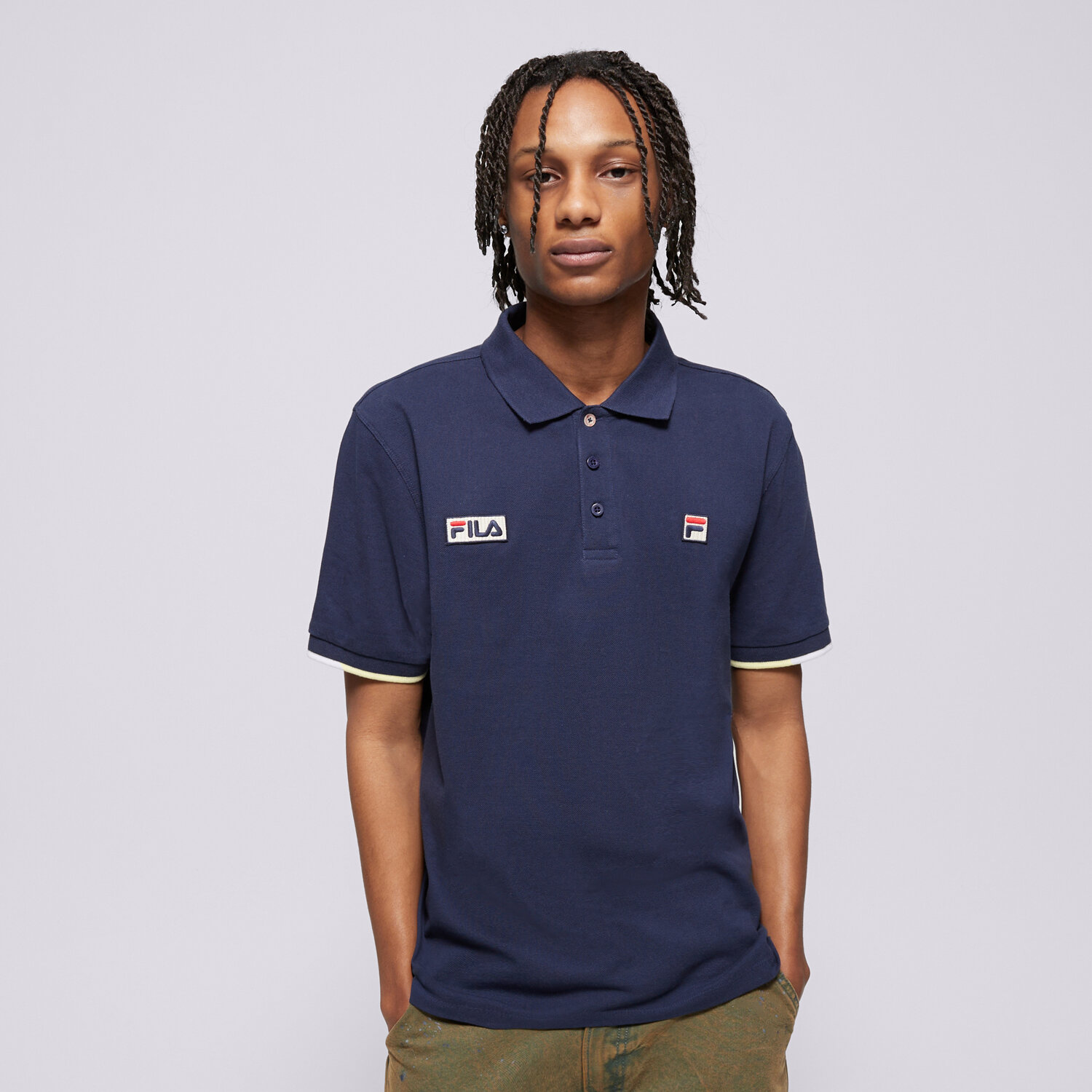 Bărbați tricou FILA TRICOU PABLO FW24MH033410 Bleumarin